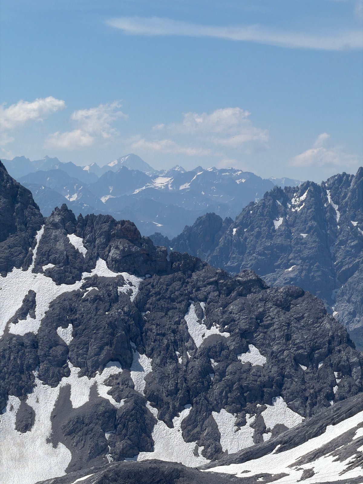 Morning hike stop in the Bavarian Alps, Garmisch-Partenkirchen