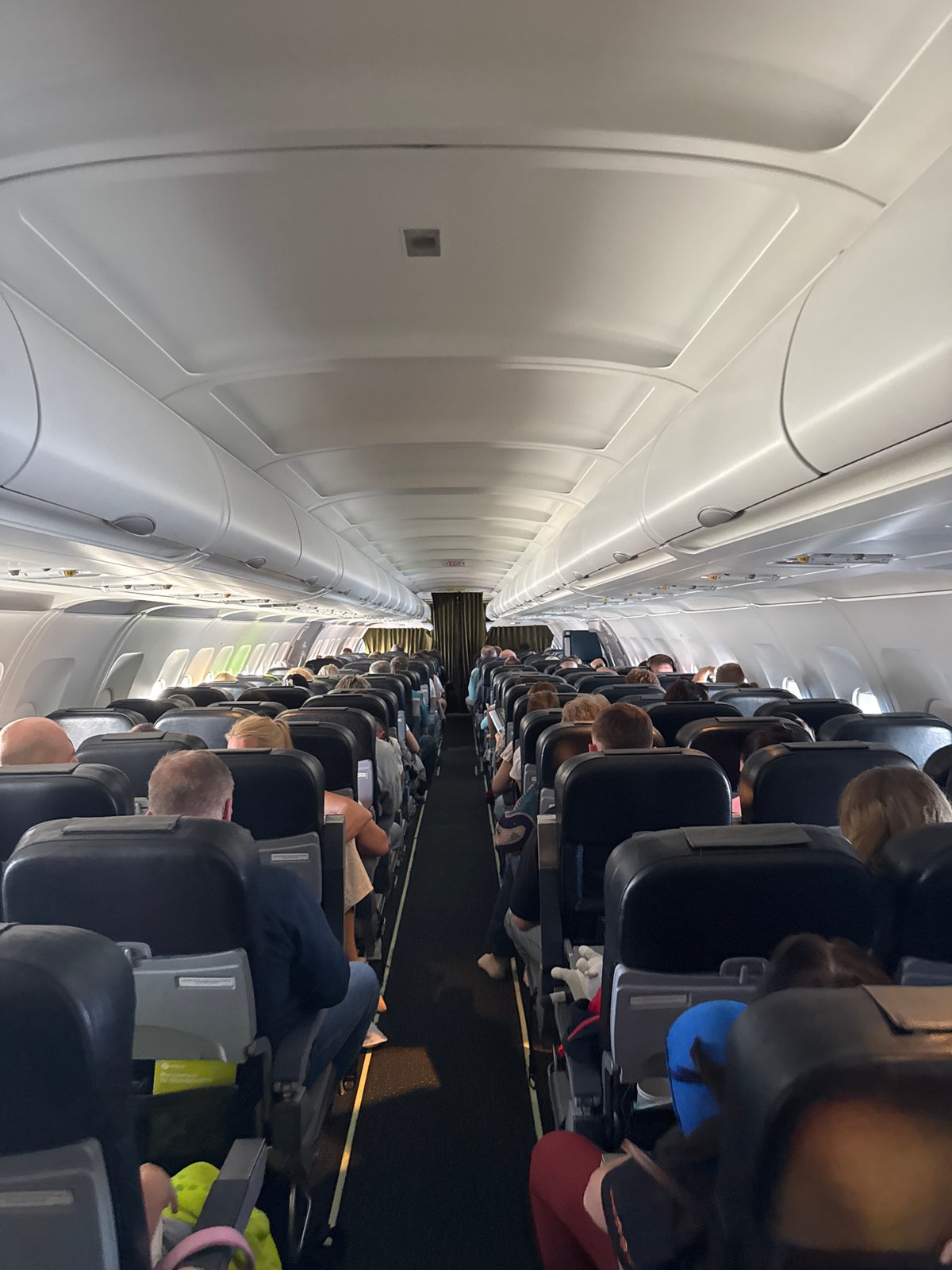 Onboard views of a flight over Ob, Russia
