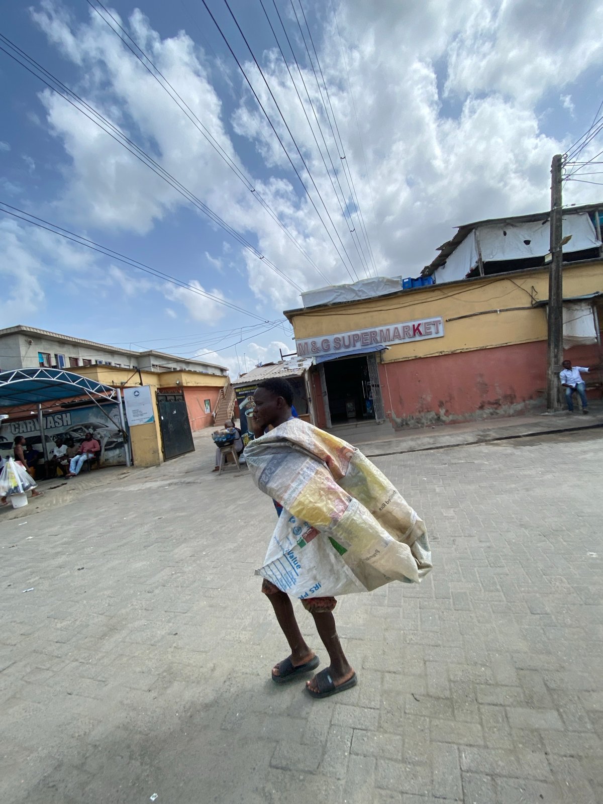 Daily life documented in Ado, Nigeria streets