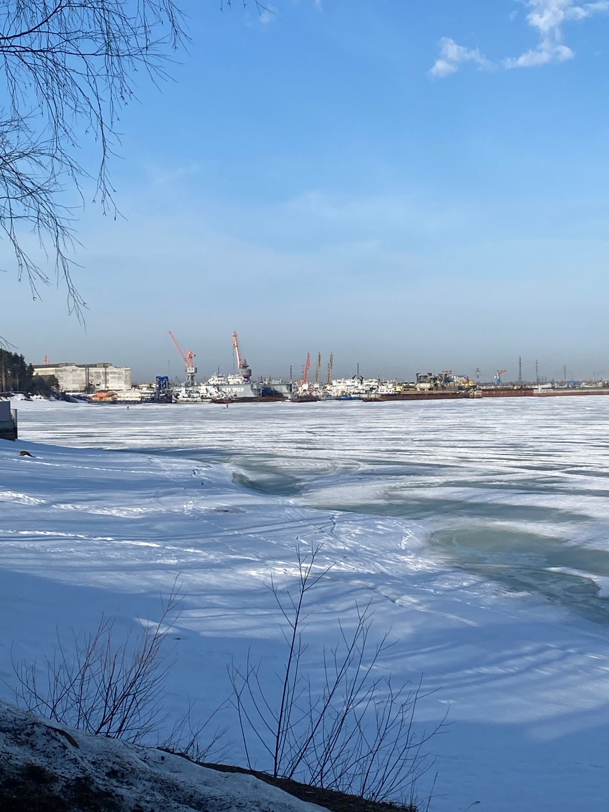 Early morning observations captured in Chaikovsky, Russia