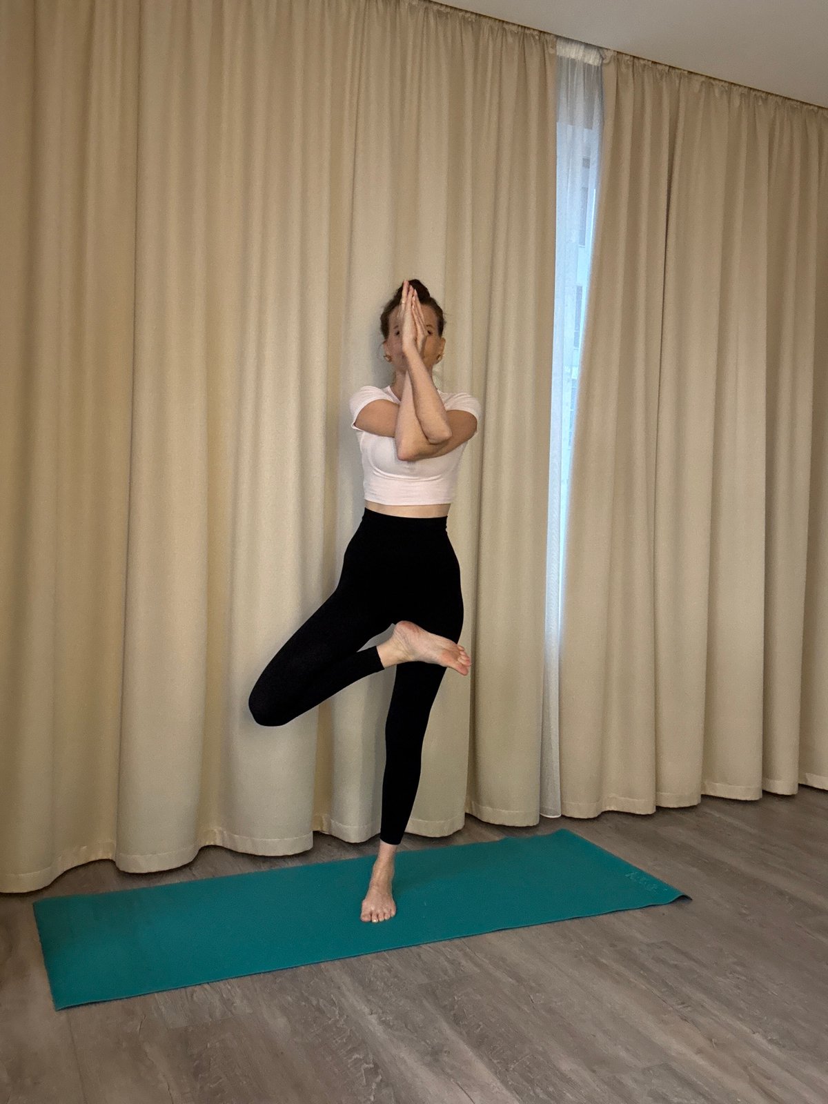 Yoga practice session across Moscow area locations