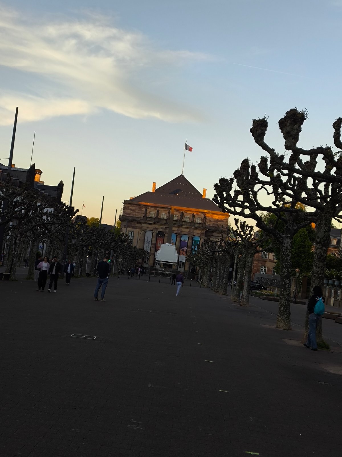 Street views captured of central Strasbourg landmarks