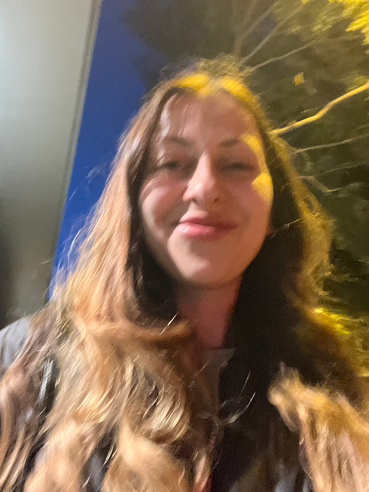 Woman takes selfie in Barcelona