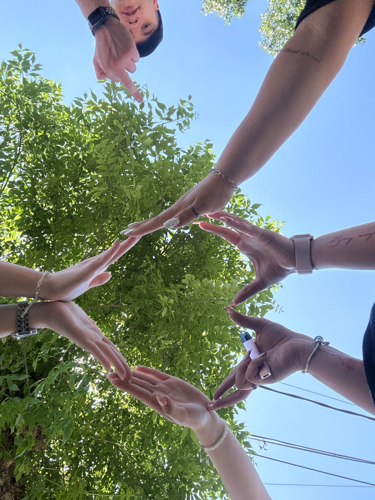 Casual morning documented in Elhovo: breakfast, heart gestures, energy drinks