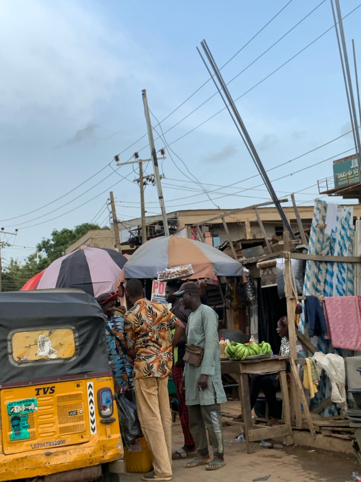 Busy market day documented in Ikorodu, Nigeria