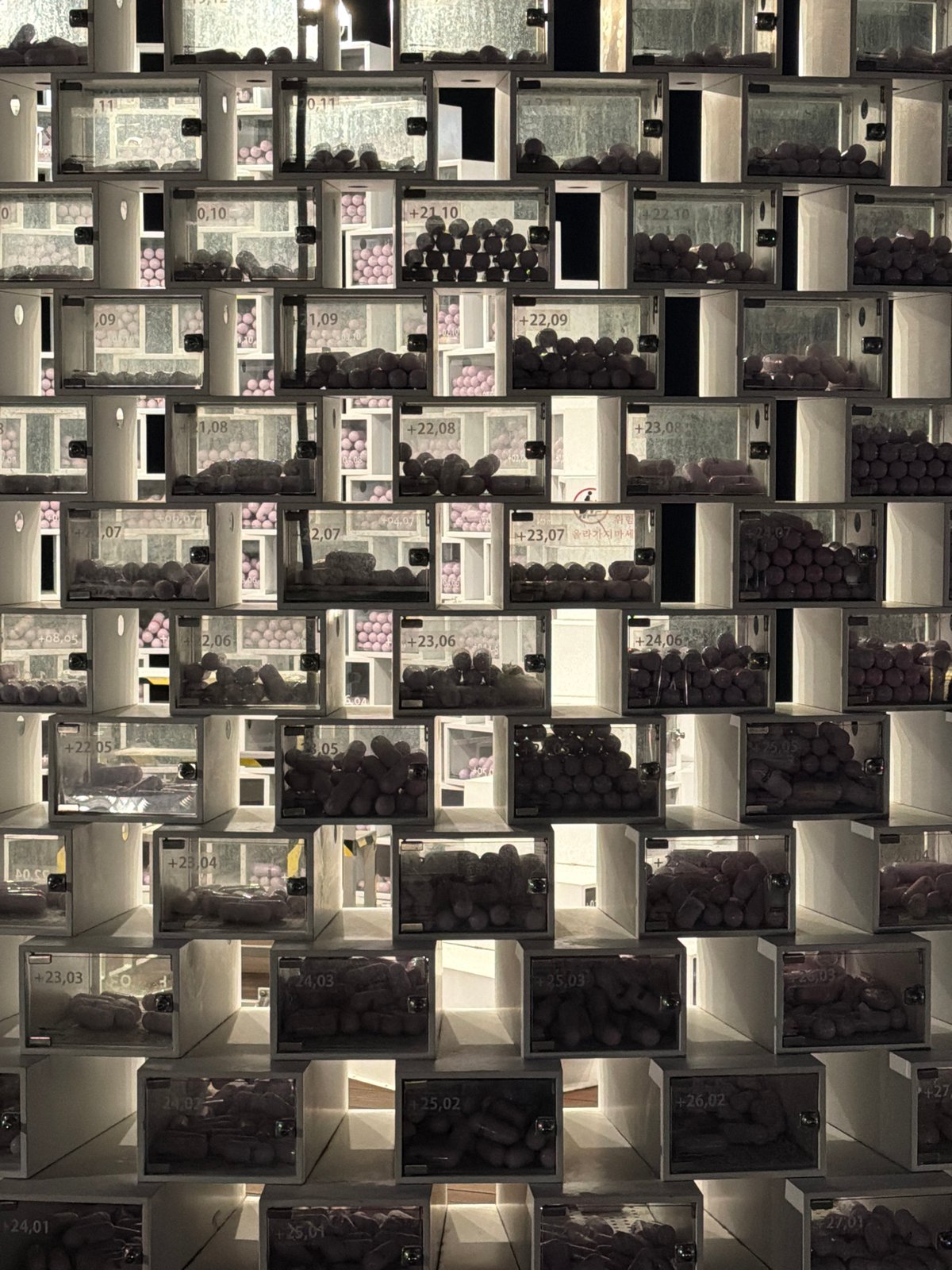 Wall box installation observed in interior space in Busan