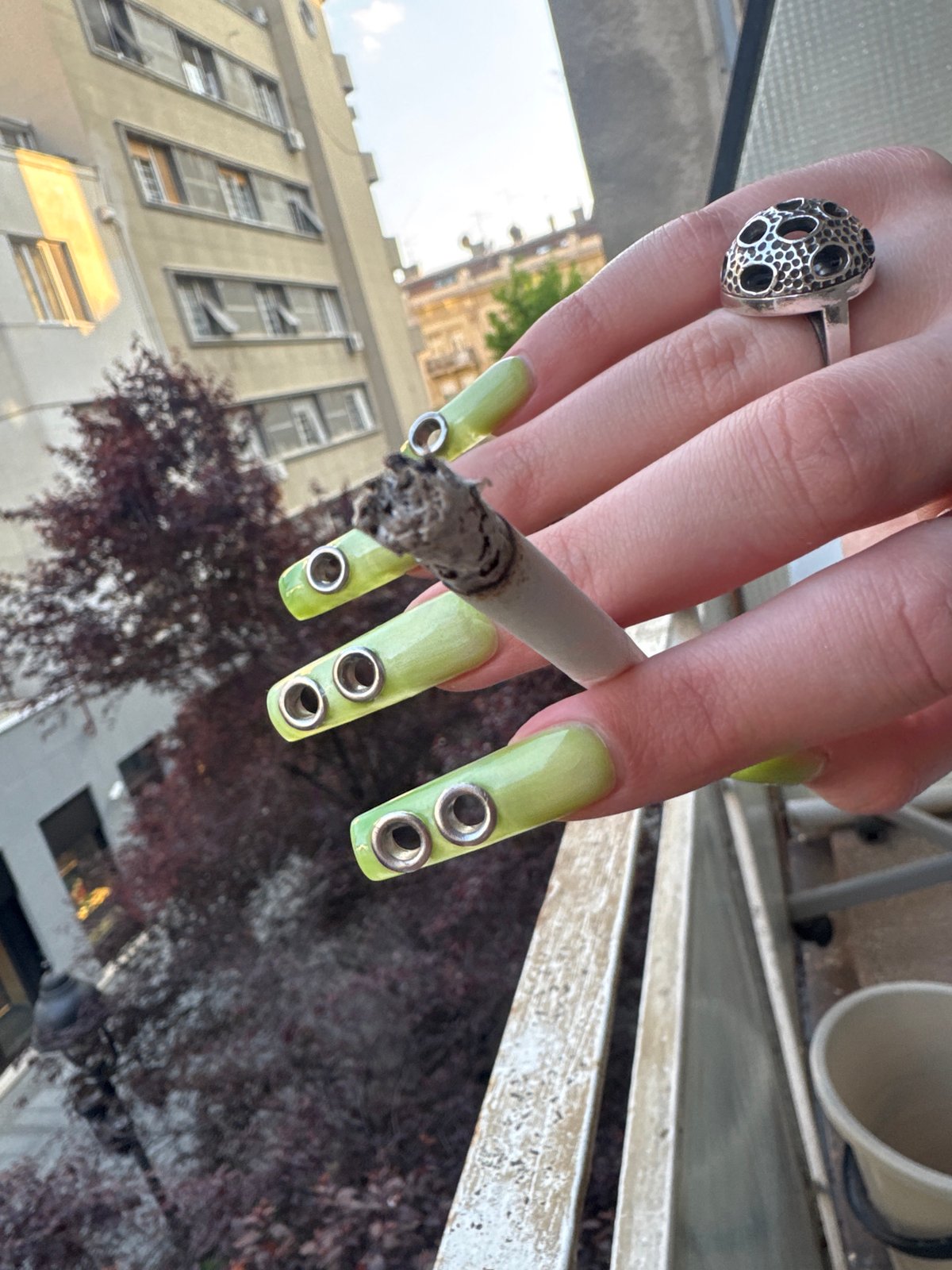 Belgrade resident documents leisurely Friday afternoon through personal snapshots