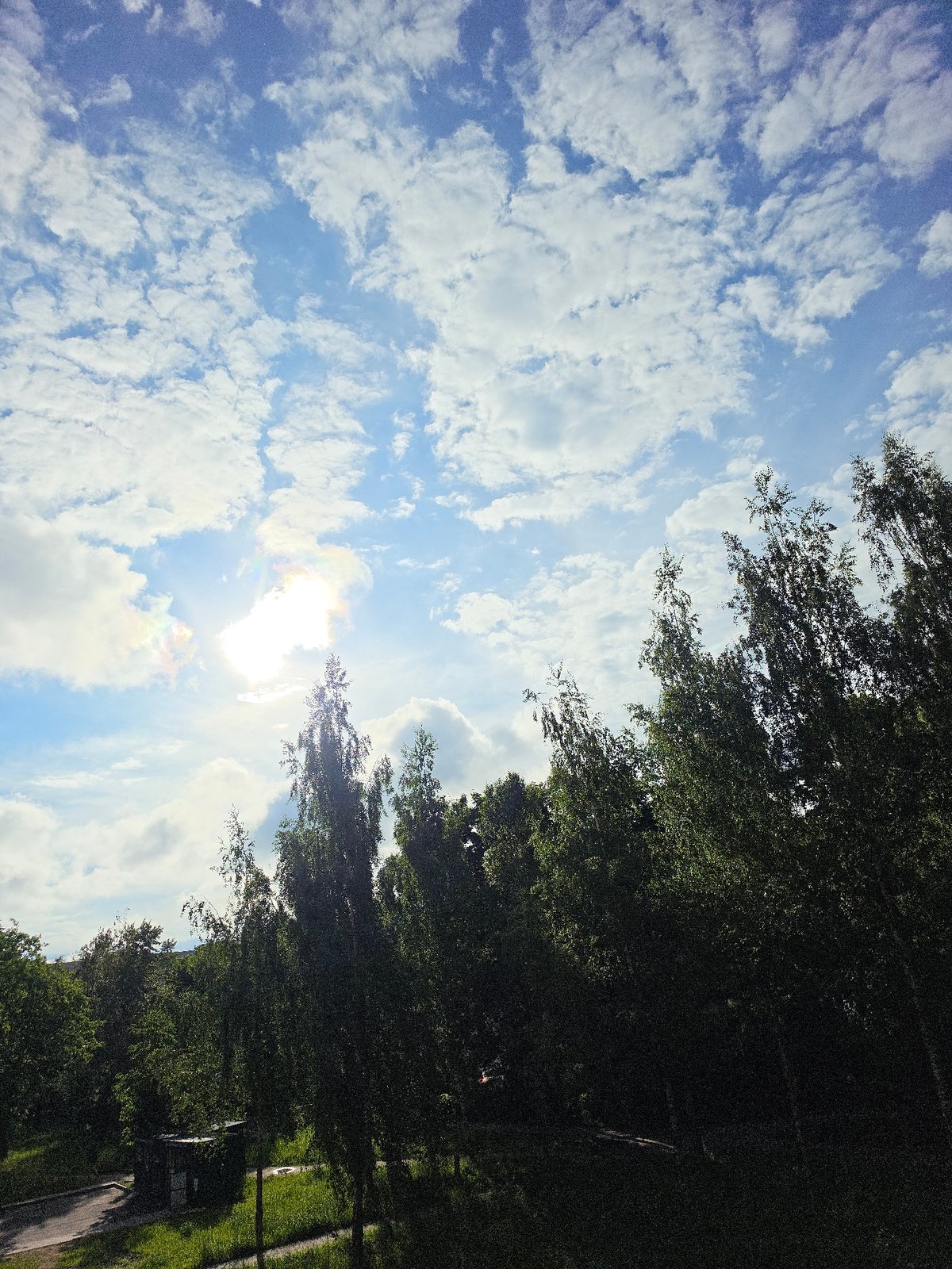 Early morning routine documented through selfies in Minsk
