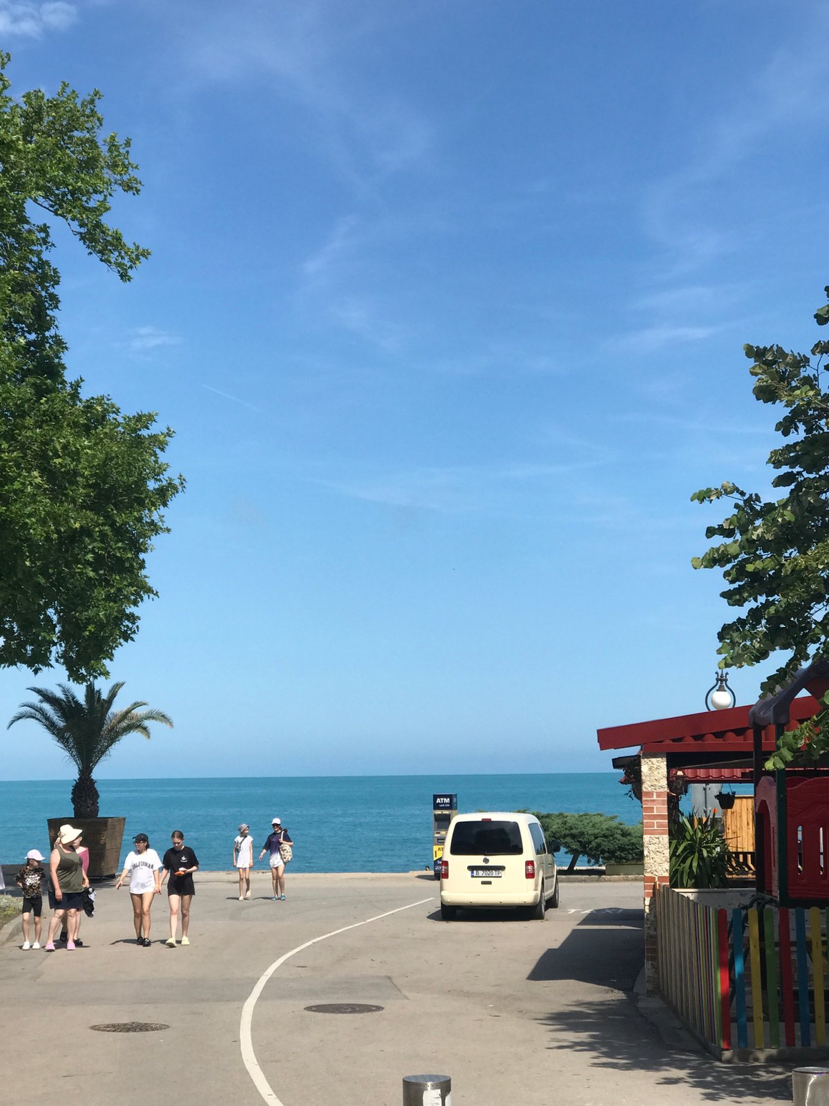 Summer afternoon scenes captured across Varna's Black Sea coastline