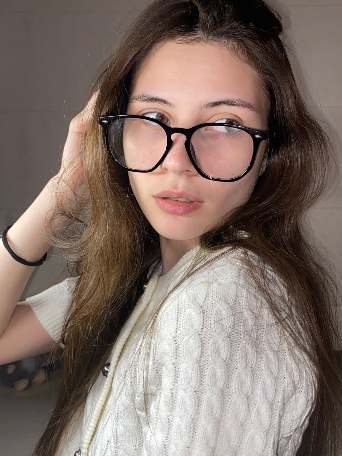 Young woman photographed in multiple portrait sessions in Votkinsk