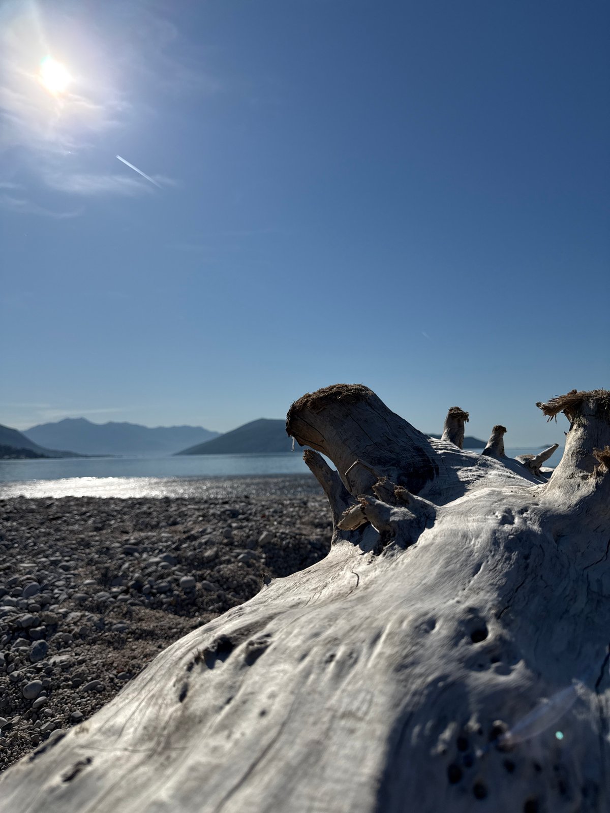 Witness documents peaceful morning coastal scenes in Igalo, Montenegro