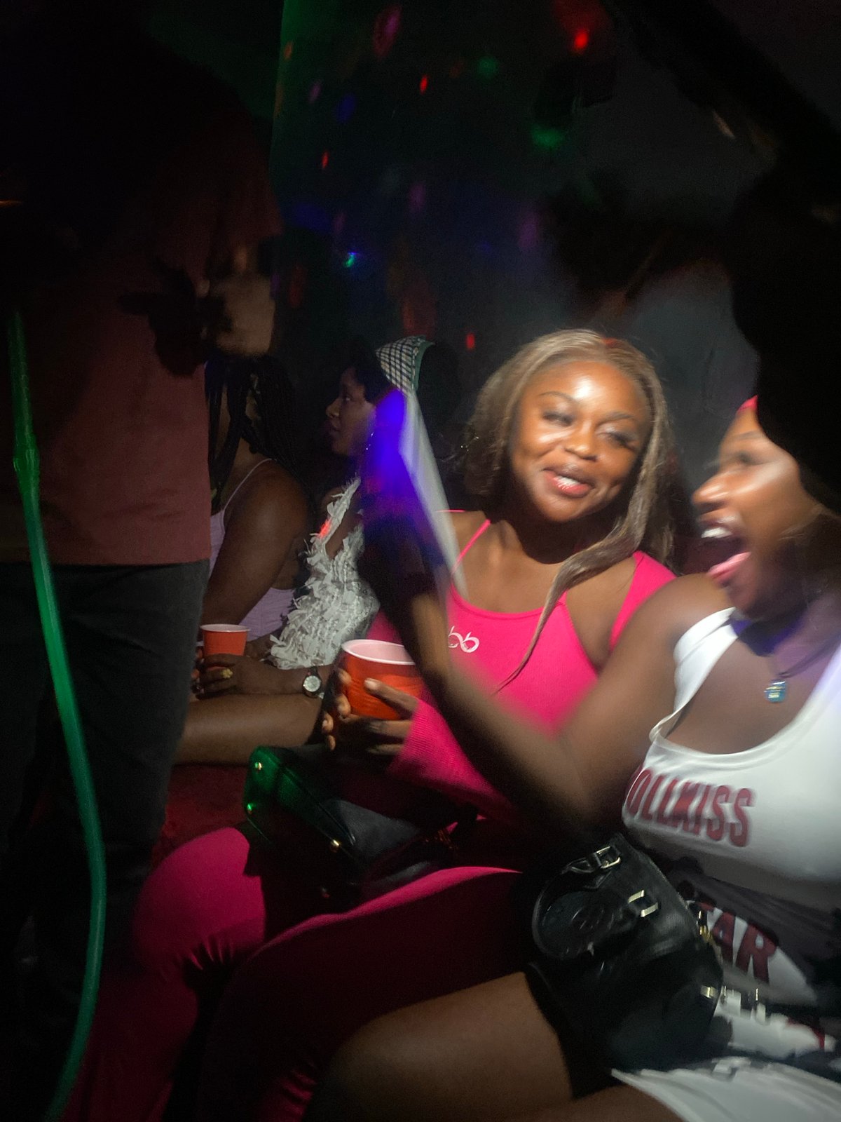 Nightclub gathering documented in Gombe, Nigeria early Saturday morning