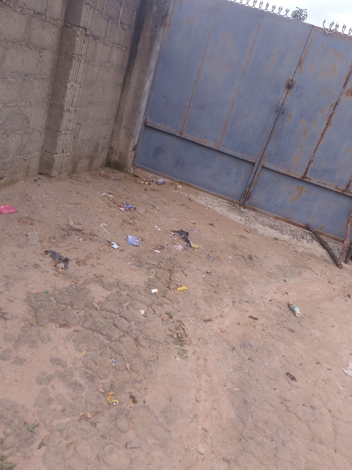 Morning scenes from a developing residential area in Serti, Nigeria