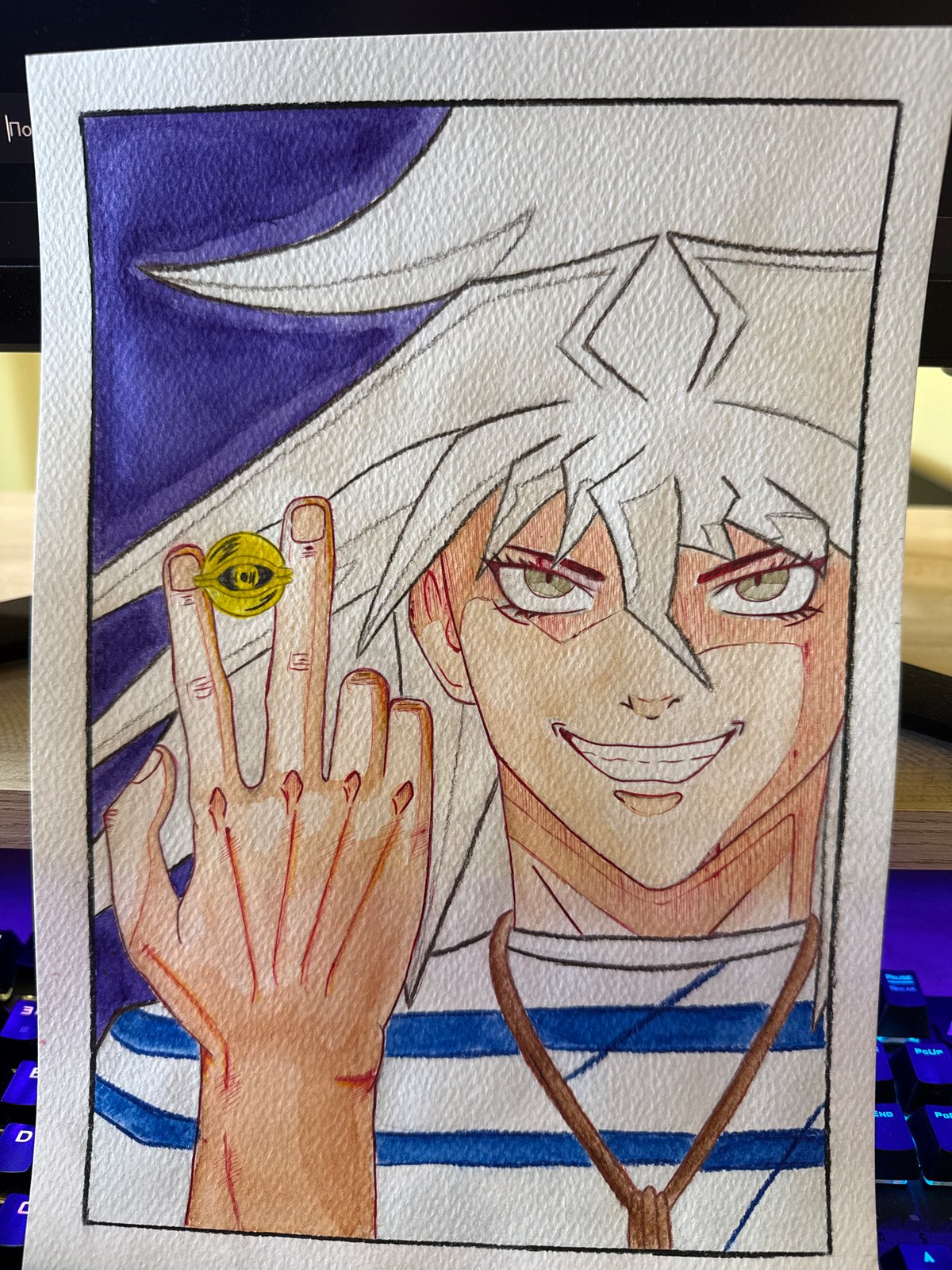 Anime art collection and pop culture memorabilia documented in Devnya