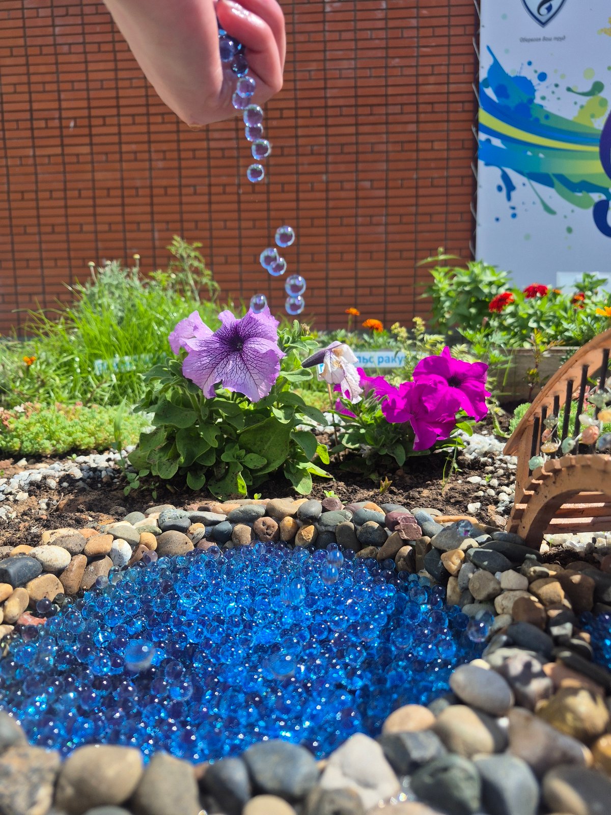 Seagulls, a miniature garden, and a forklift in Chaikovsky