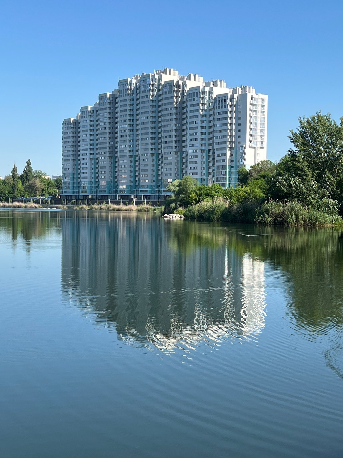 Morning street scenes documented across Krasnodar, Russia