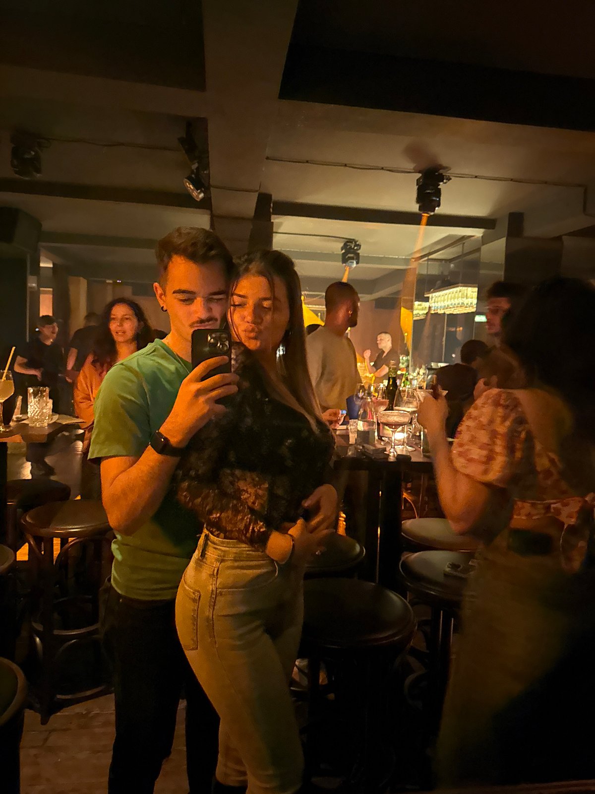Evening social scene captured at Sofia bar