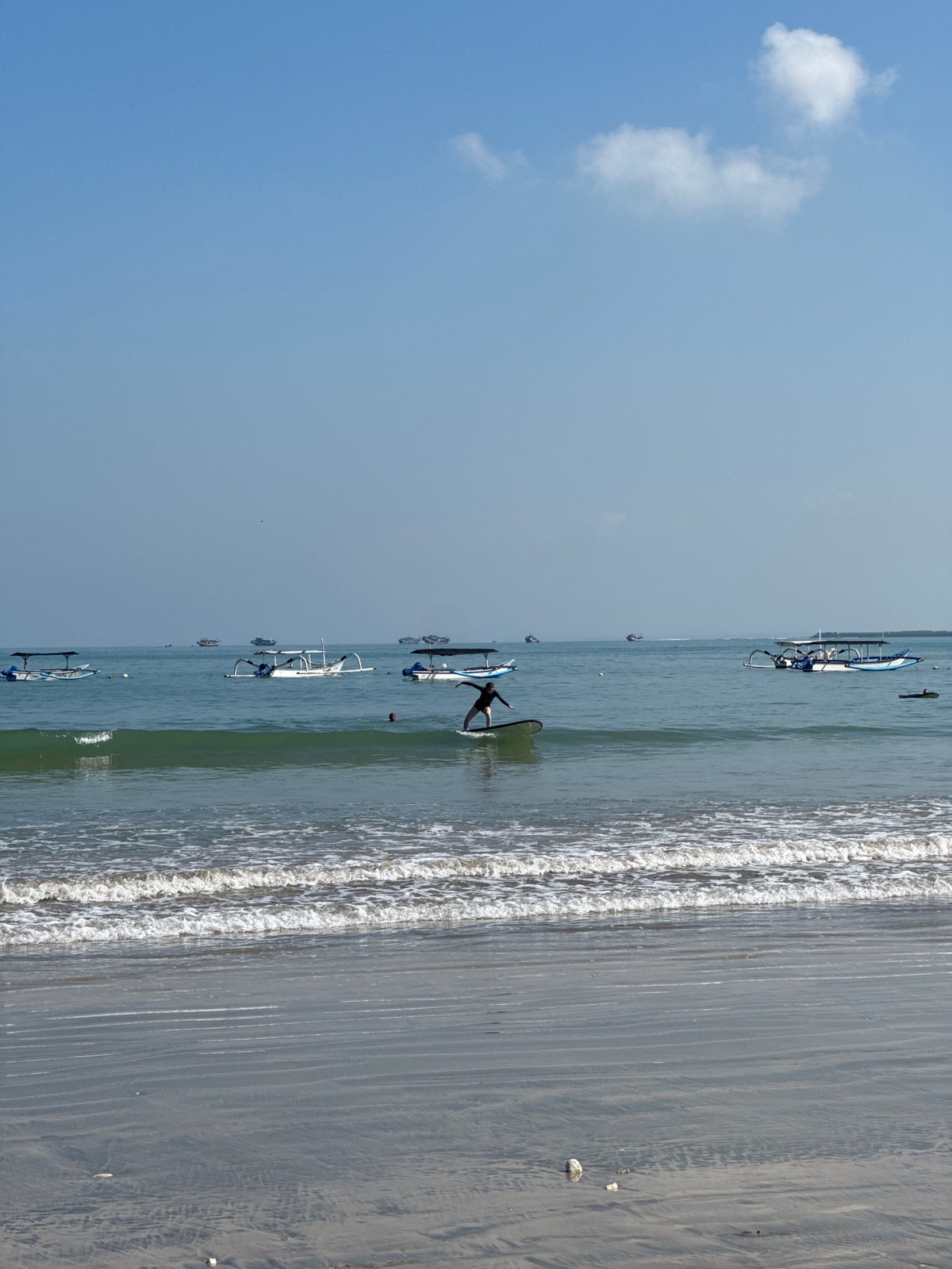 Beach life documented at Kuta Selatan, Indonesia
