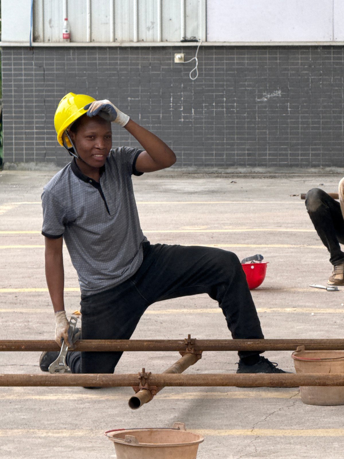 Hands-on construction training underway at Jiangjin facility