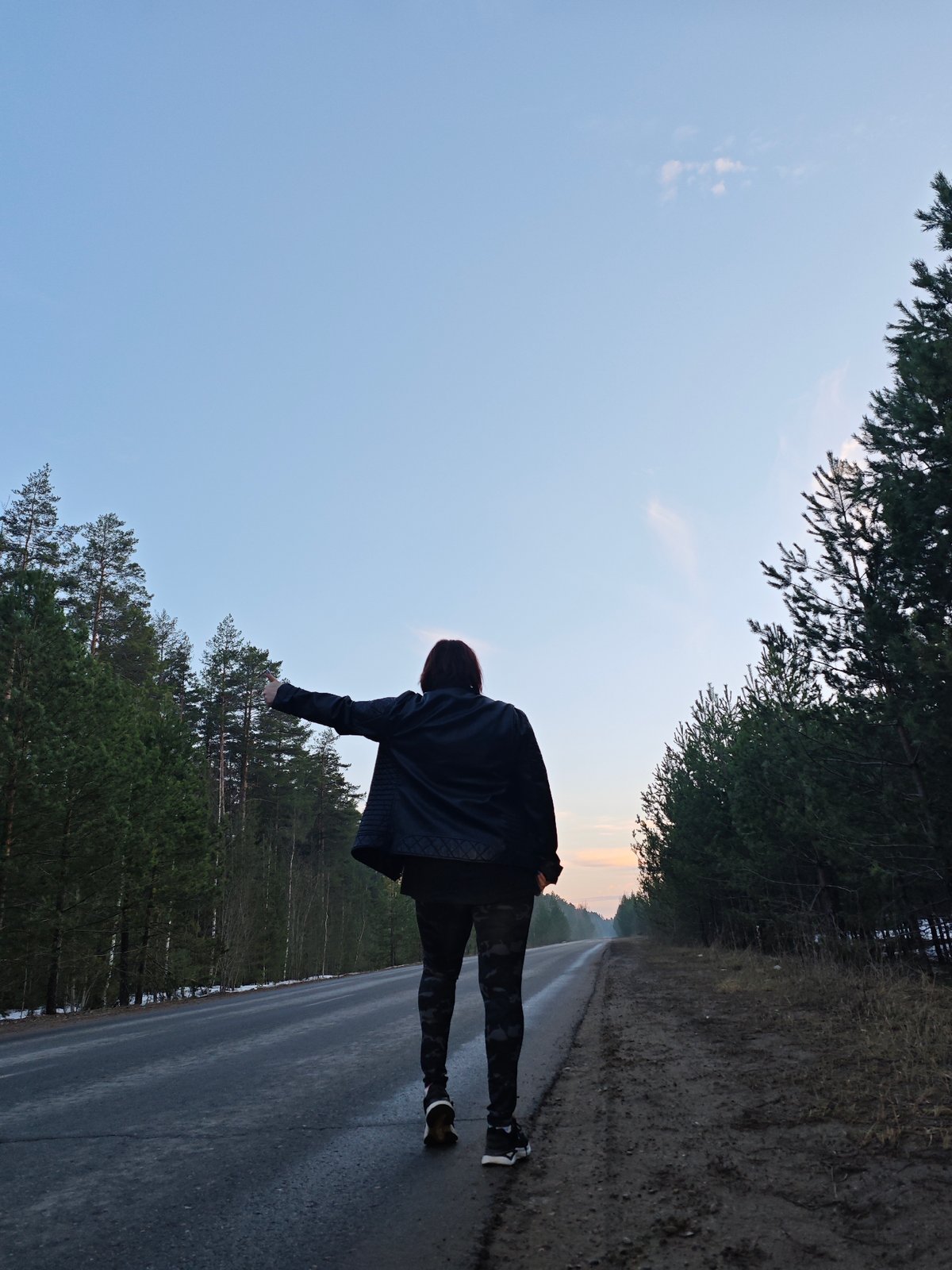 Road activities observed in Chaikovsky, Russia