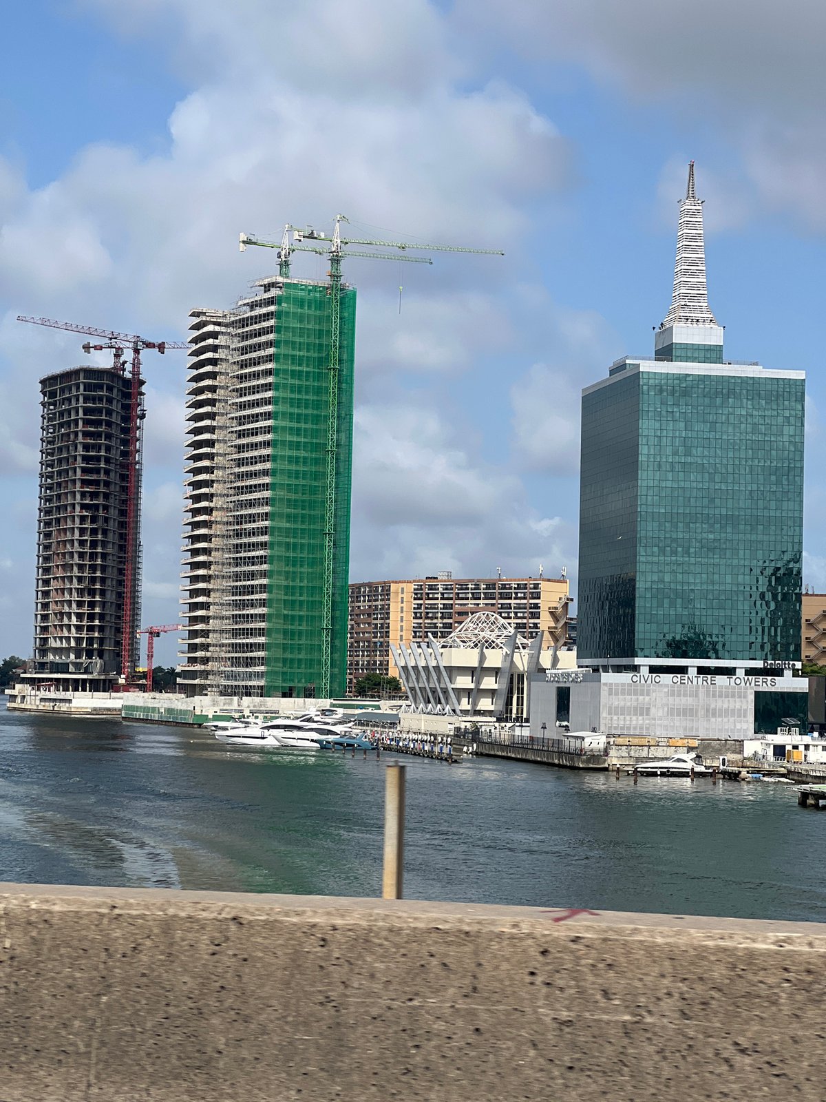 Urban scenes documented in Ikoyi Nigeria development district
