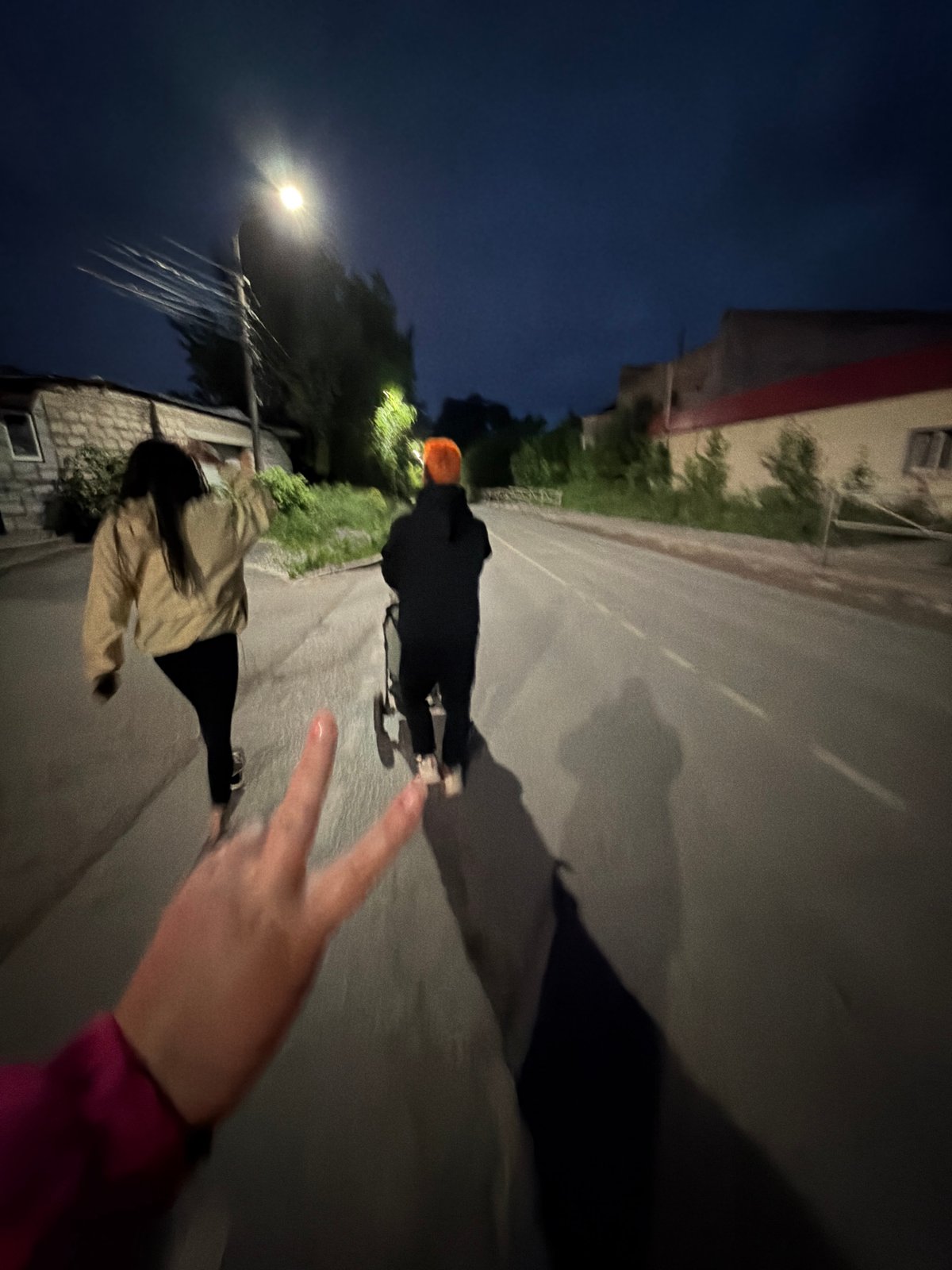 Evening bike ride and street walk documented in Chaikovsky