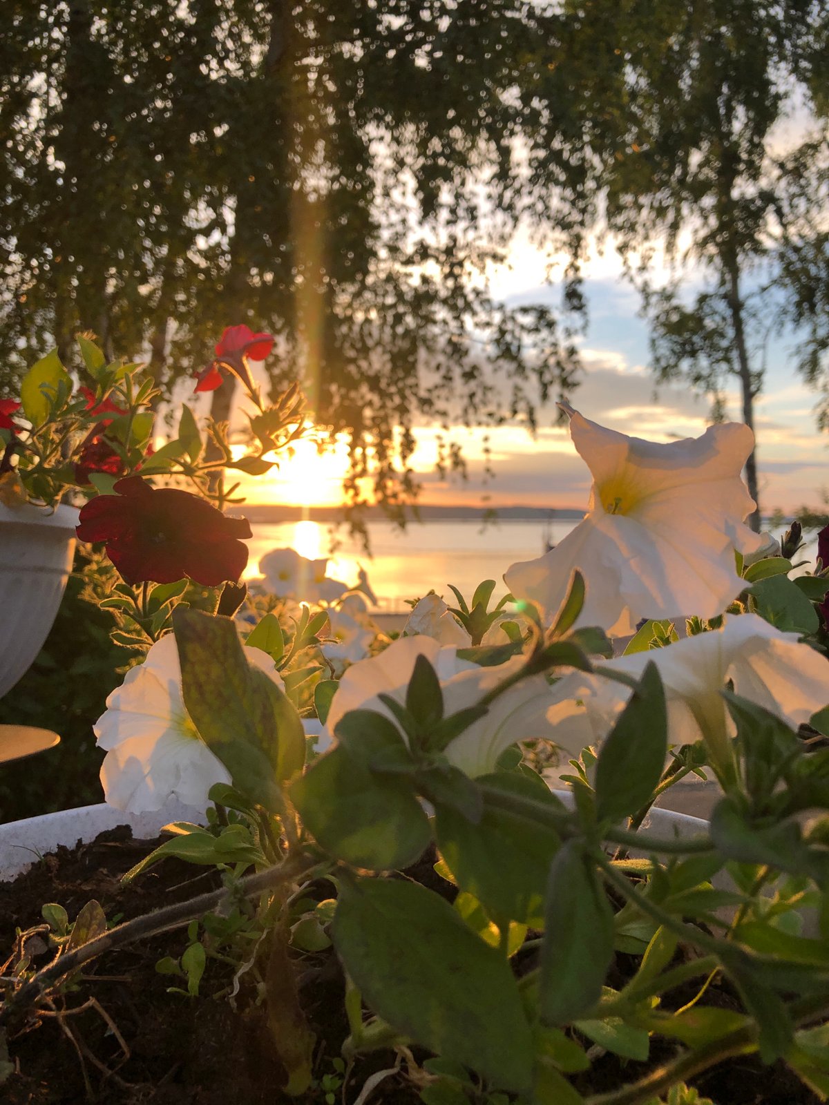Dramatic Kama River sunset draws a crowd to Chaikovsky's waterfront