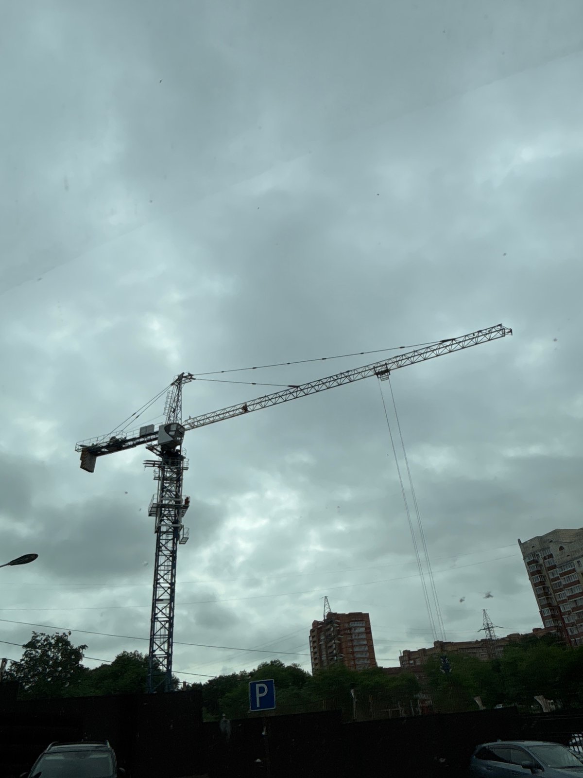 Residential construction and modern apartment buildings in Blagoveshchensk