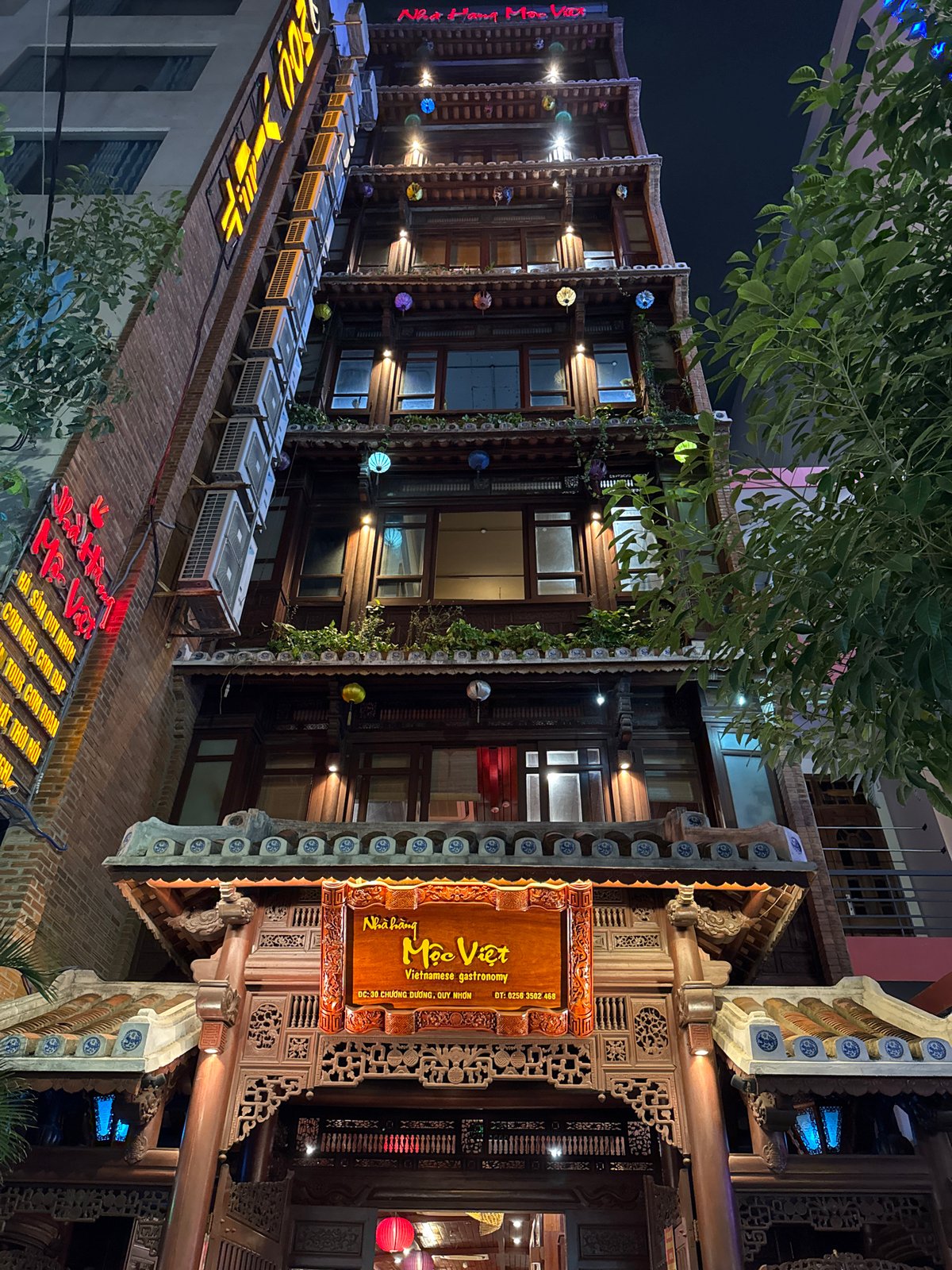 Evening in Quy Nhon: dinner, rooftop pool, and a hotel stay