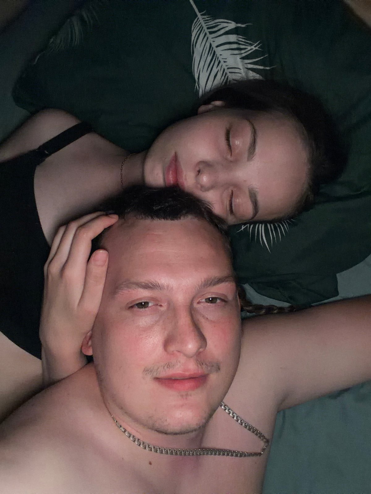 Intimate evening moments in Chaikovsky bedroom and shower