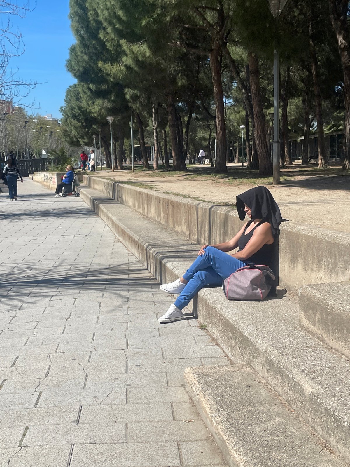 Everyday street scenes captured in Sant Adrià de Besòs