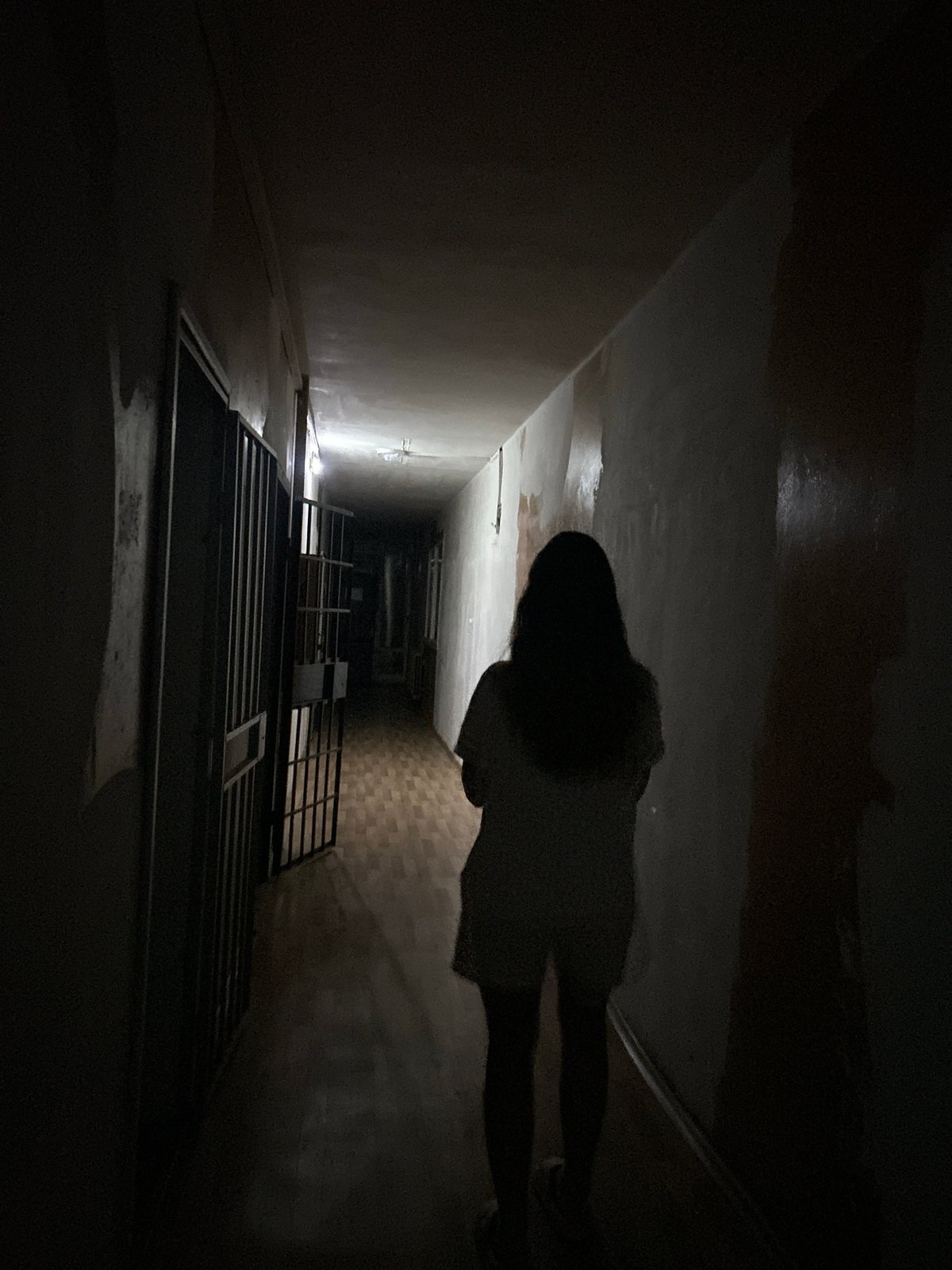 Urban explorer documents abandoned building interior in Sofia