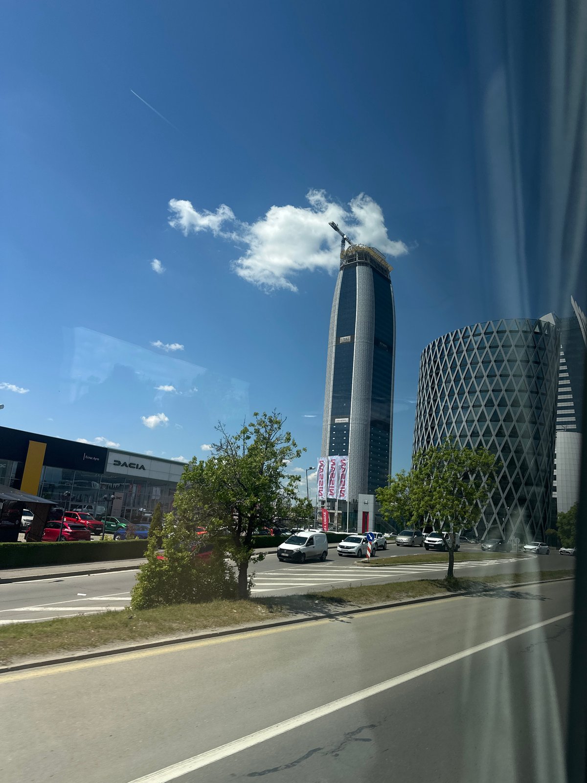 Street view captures Dacia dealership in Sofia, Bulgaria