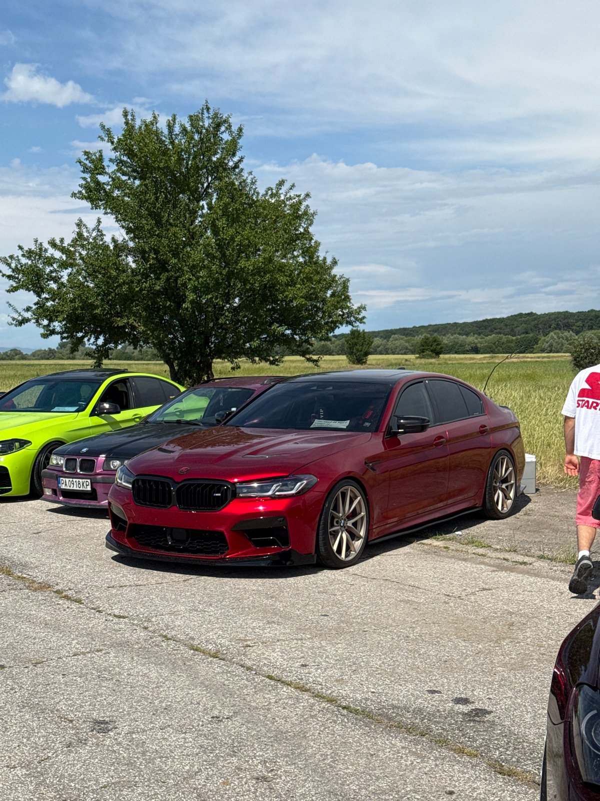 Car enthusiasts gather for informal meet in Bulgarian village