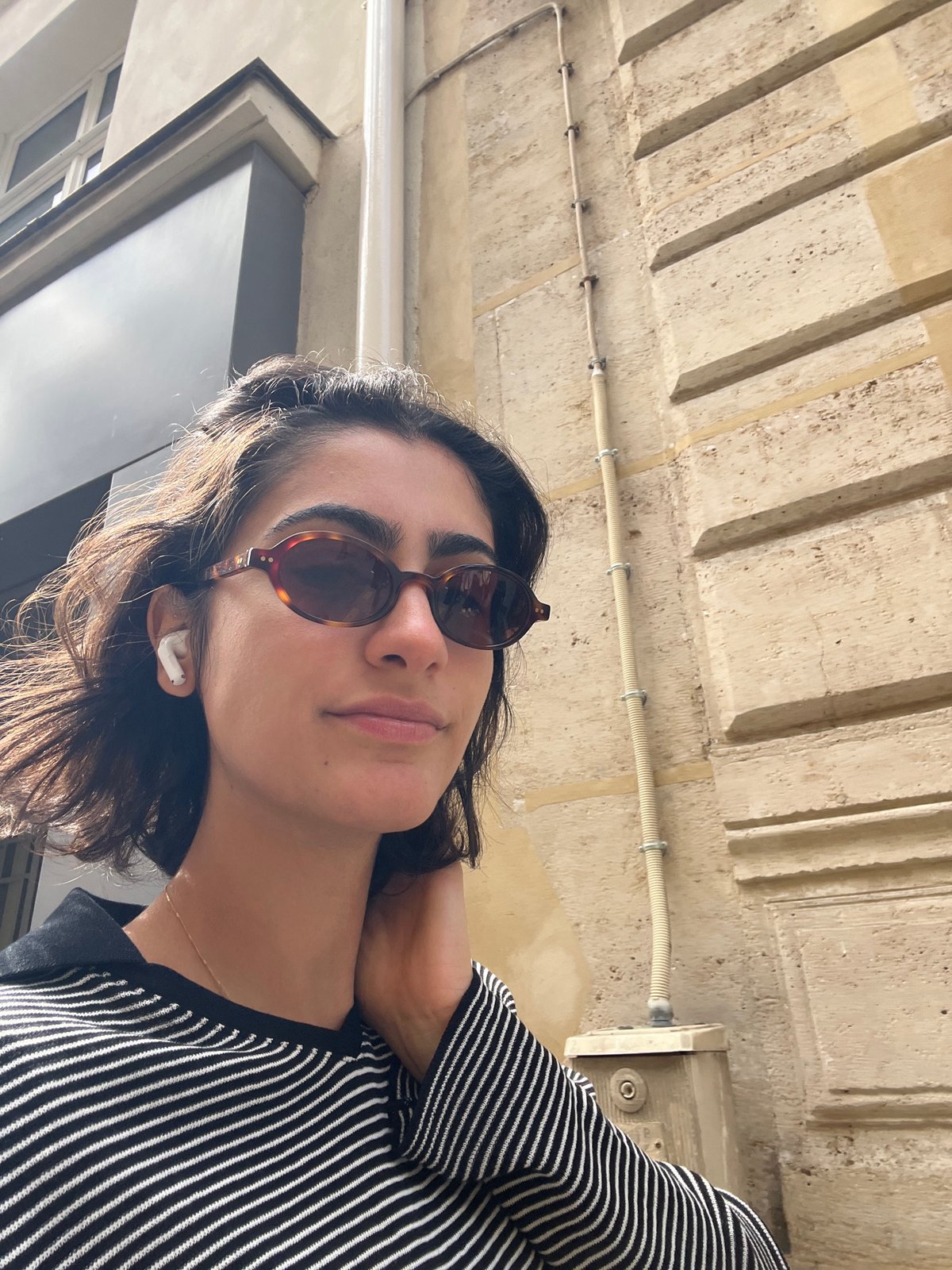 Unknown person photographed multiple times across central Paris