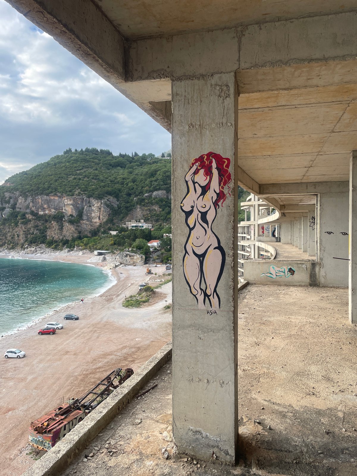 Street art survey documents graffiti across abandoned Montenegro structures