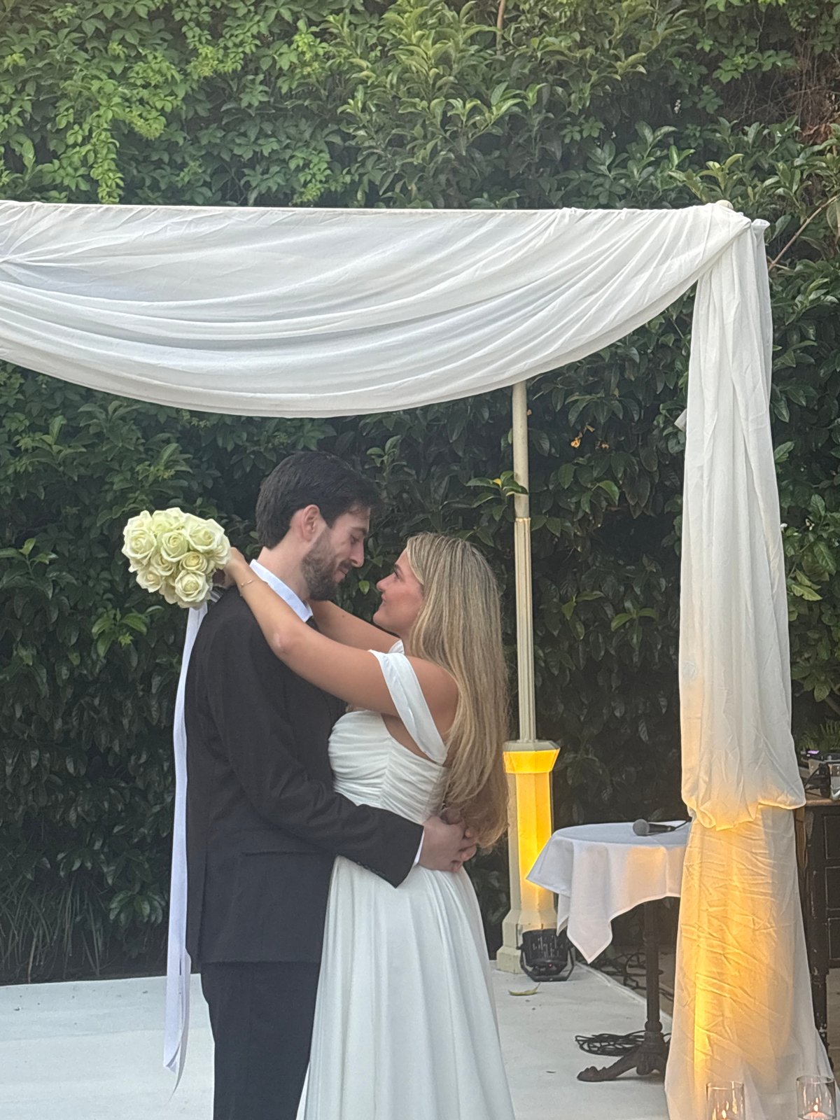 Wedding celebration captured in Tel Aviv outdoor ceremony