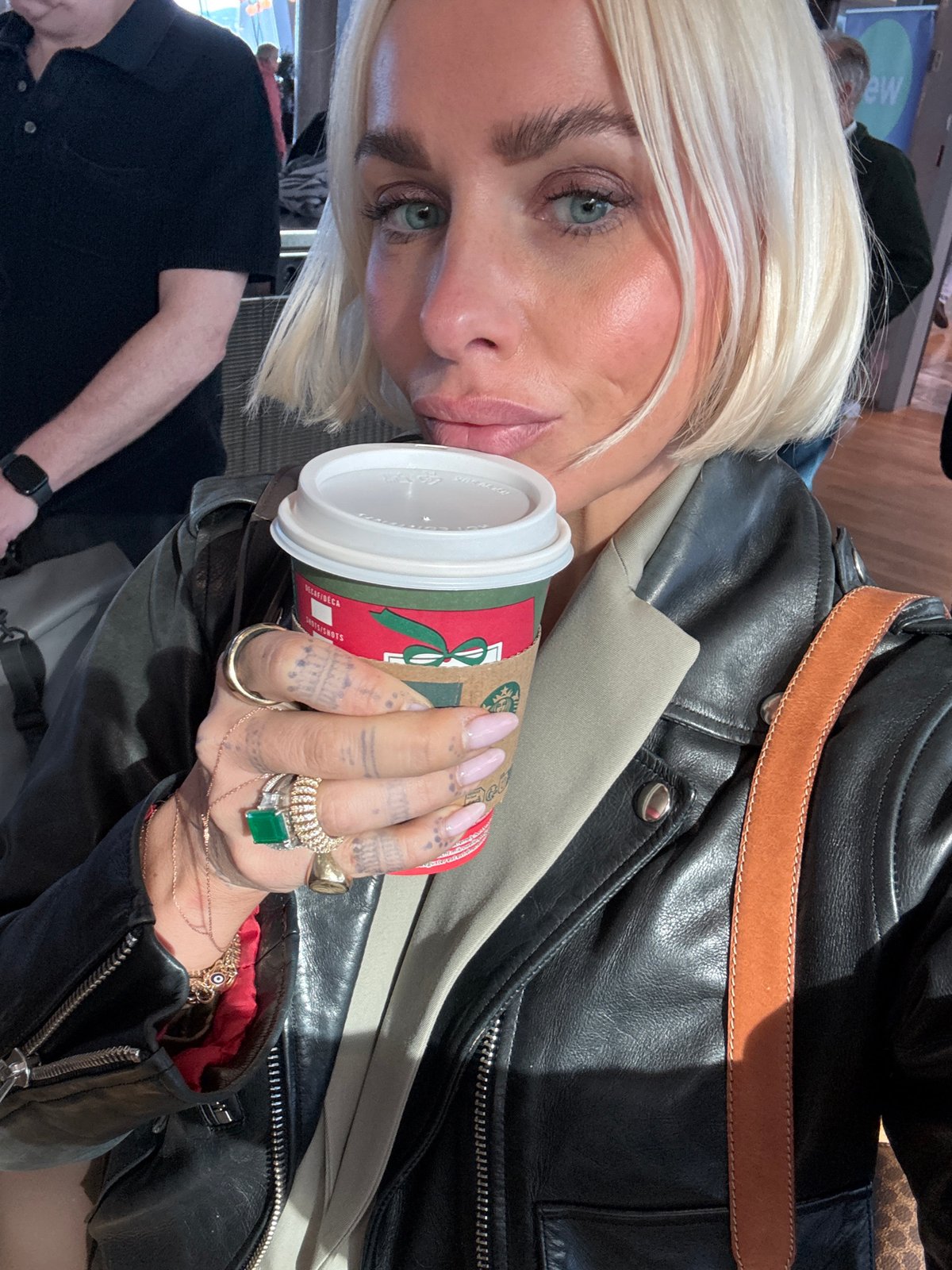 Traveler boards Norwegian flight to Milan at Oslo Airport