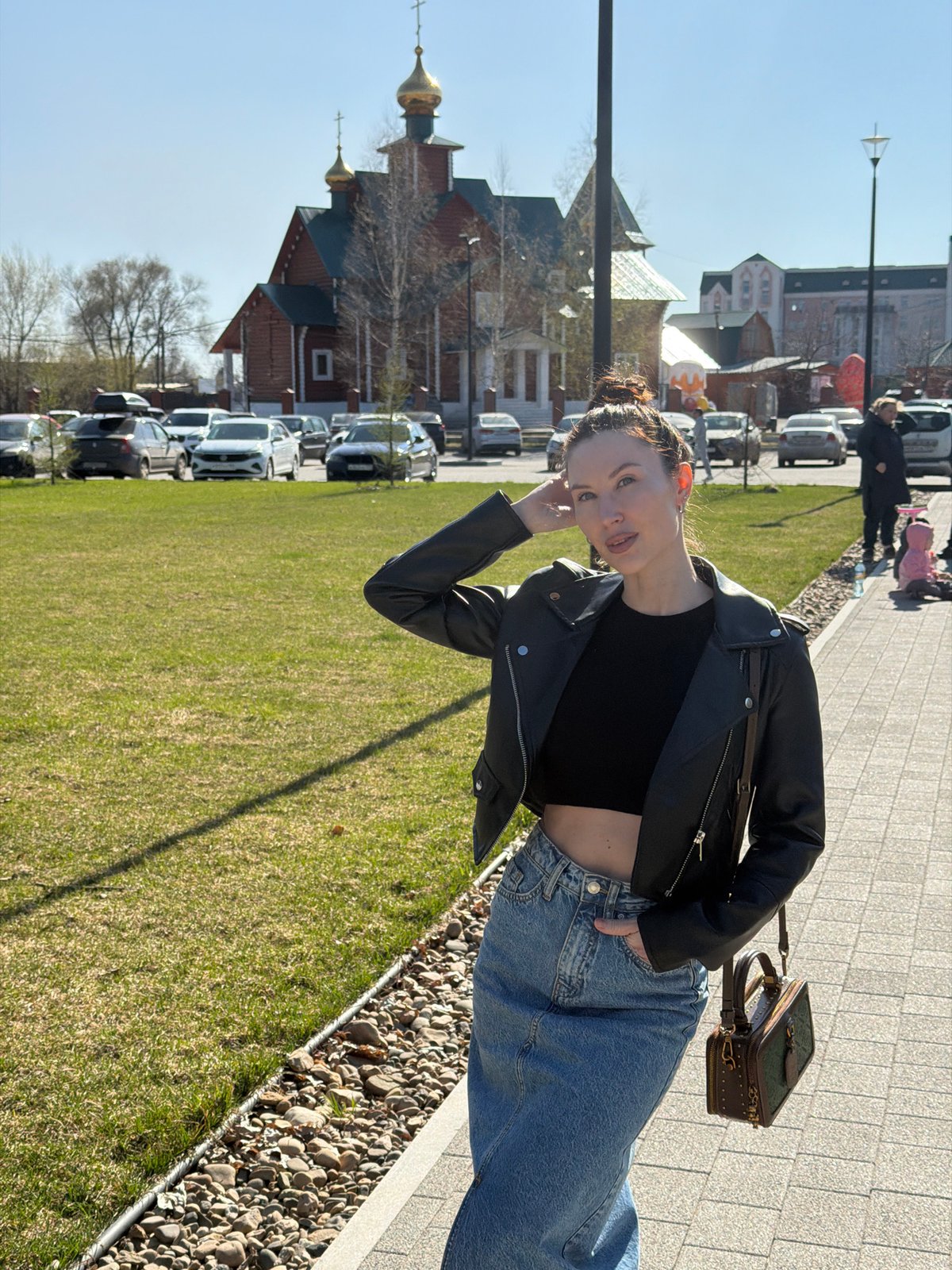 Casual scenes documented around Perm landmarks and zoo entrance