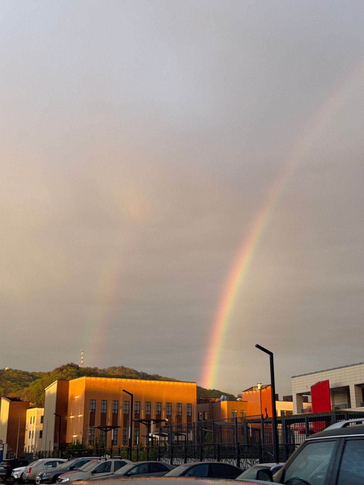 Double rainbow observed across Sochi region Friday afternoon