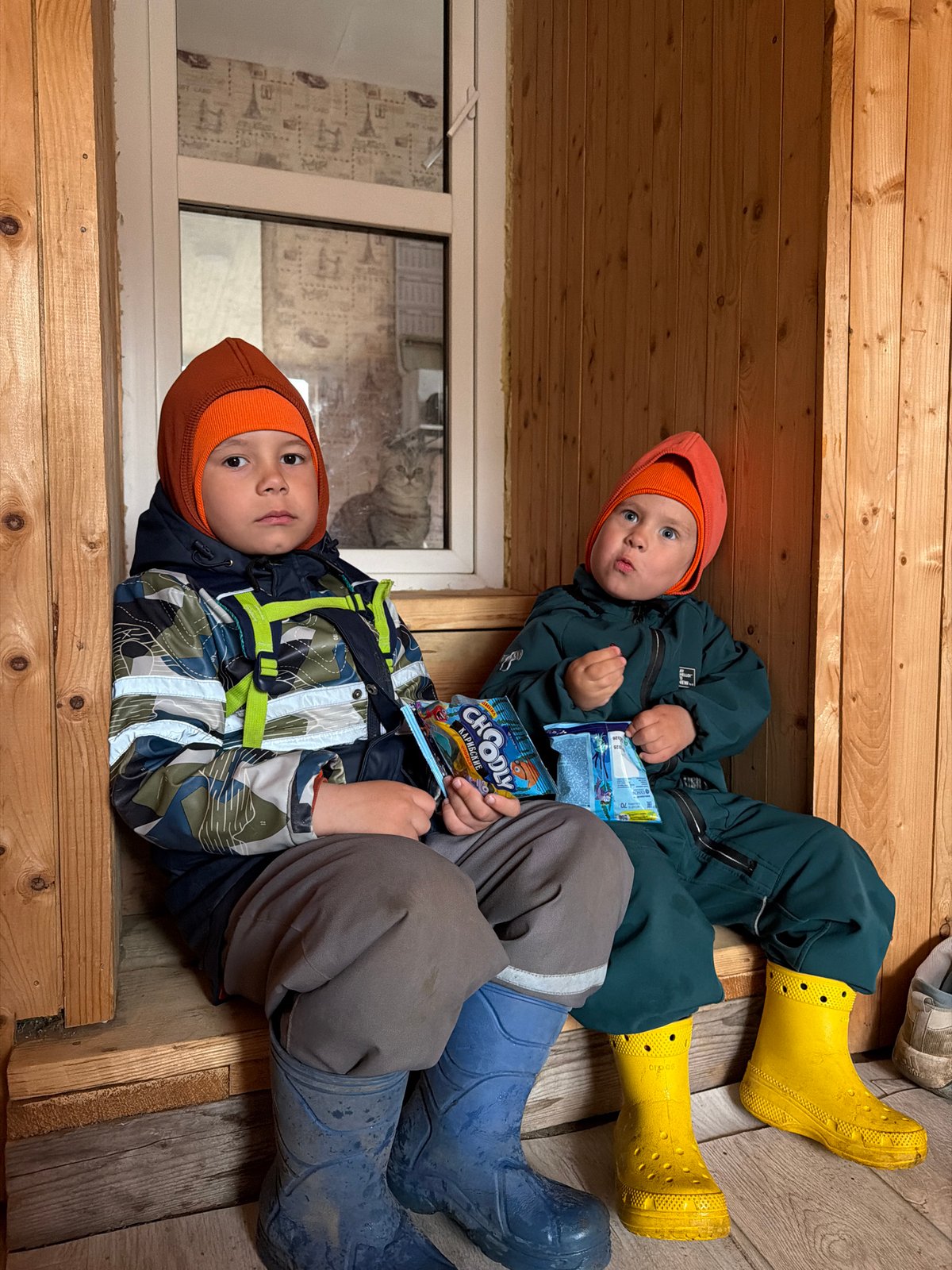 Early morning forest outing documented in Chaikovsky, Russia