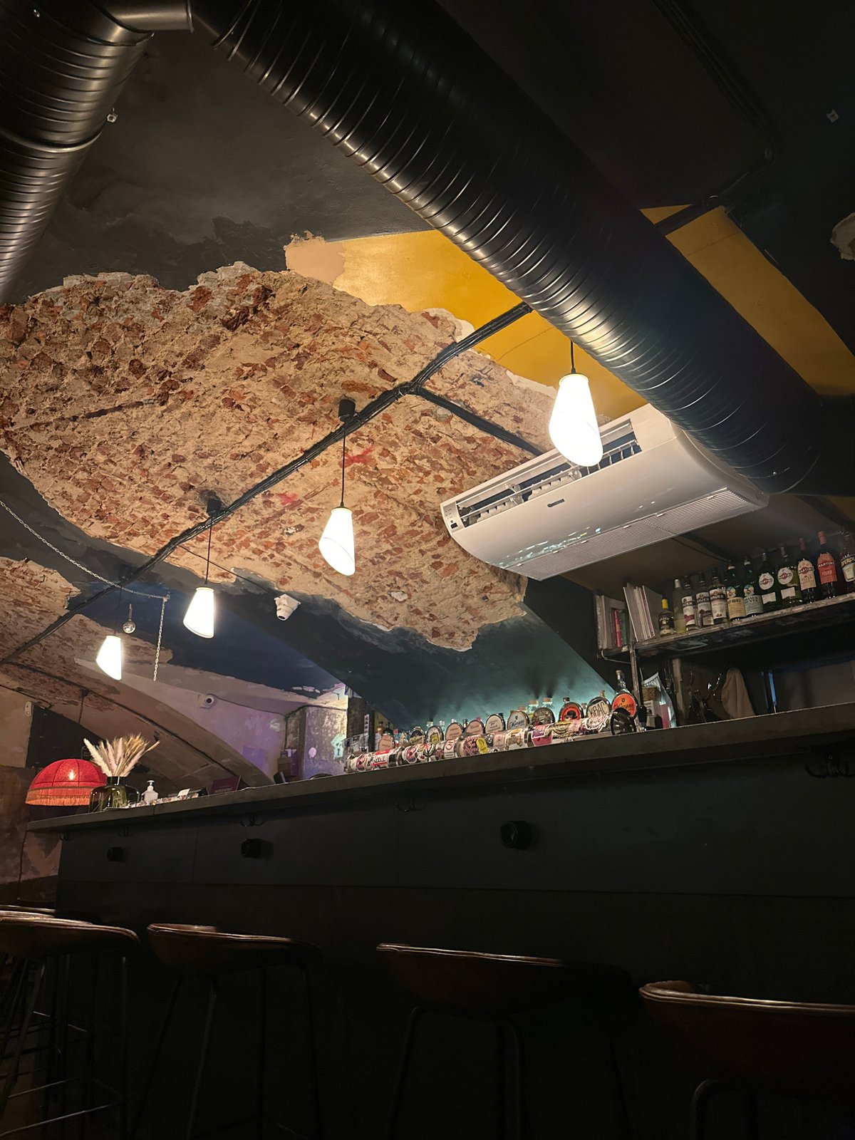 Interior view captured at Saint Petersburg bar or restaurant