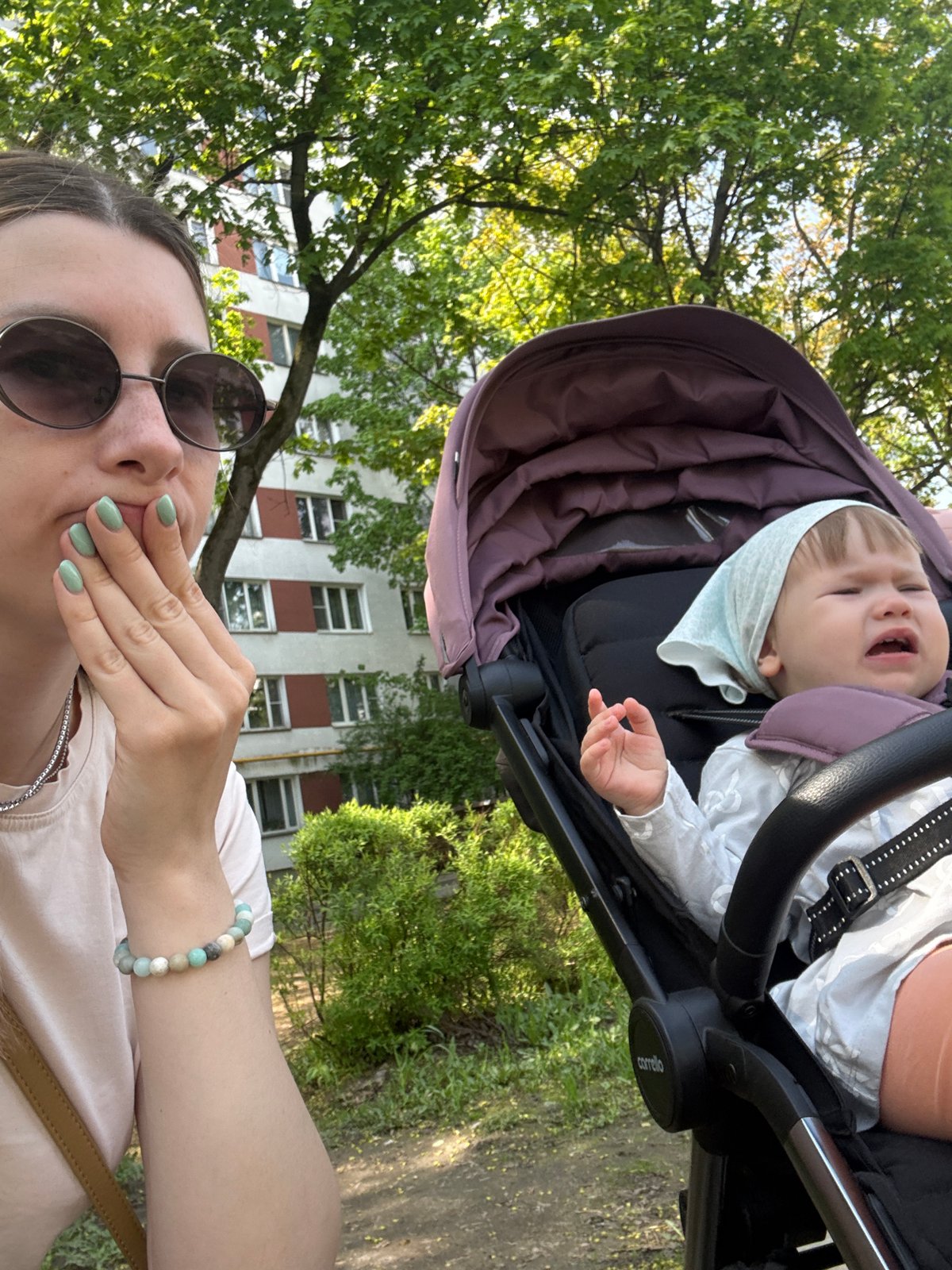 Morning life unfolds across Moscow streets and parks