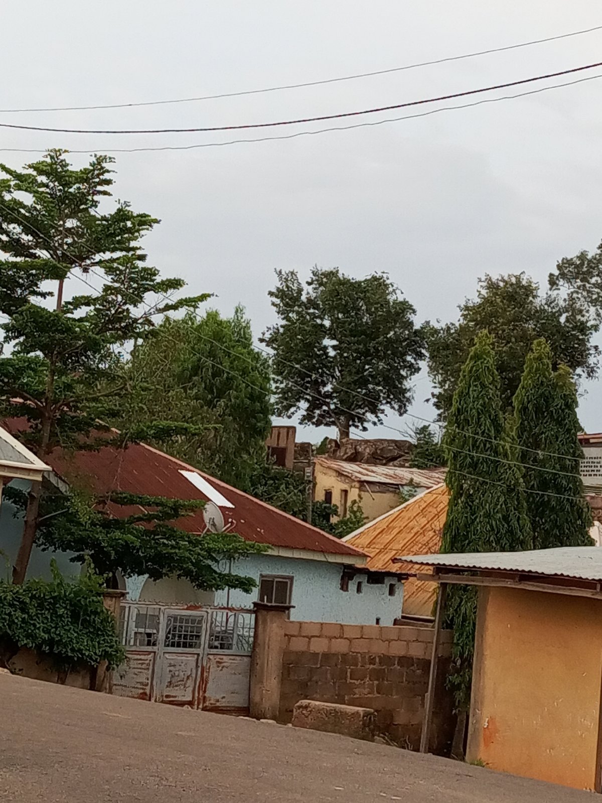 Everyday life on the streets of Gura Top, Nigeria