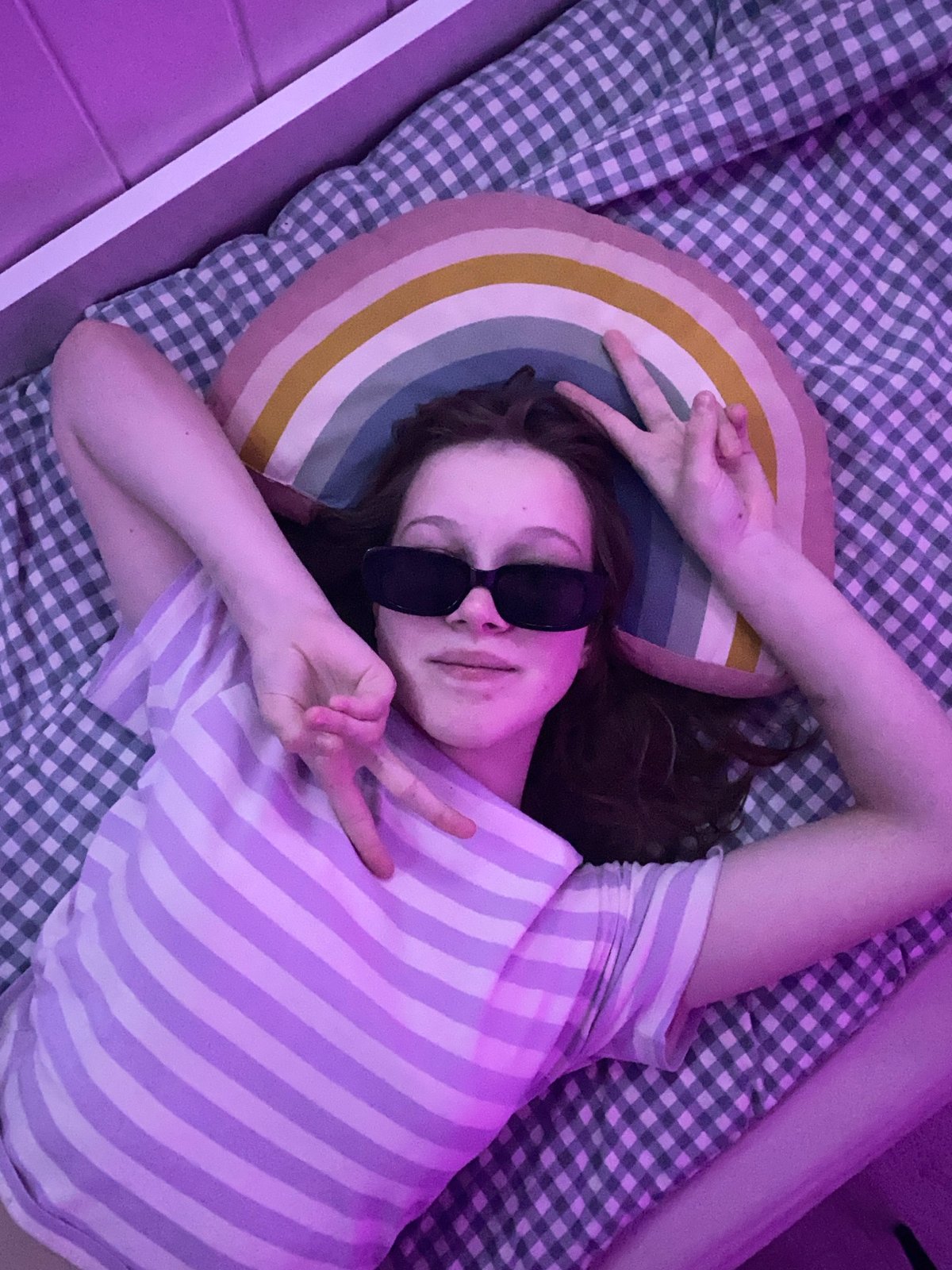 Woman photographed with cash in Chaikovsky, Russia