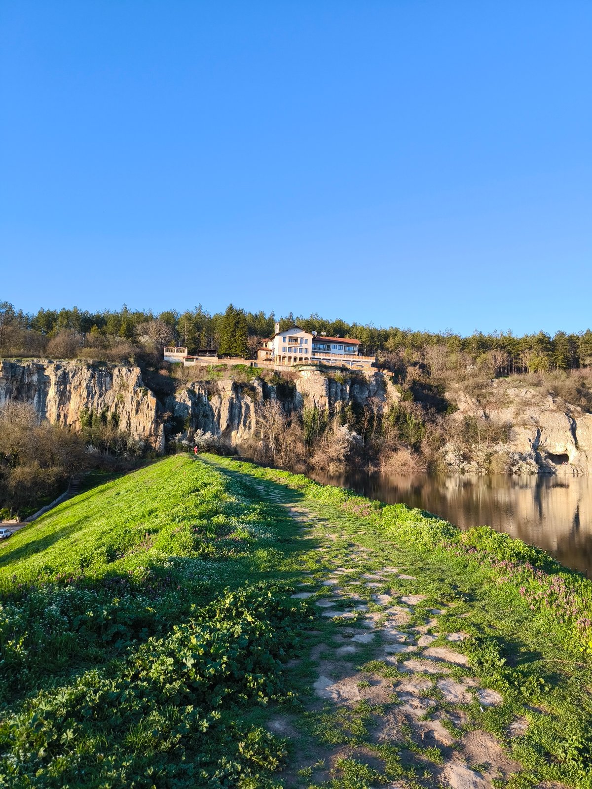 Clear day landscape captured in Pleven, Bulgaria