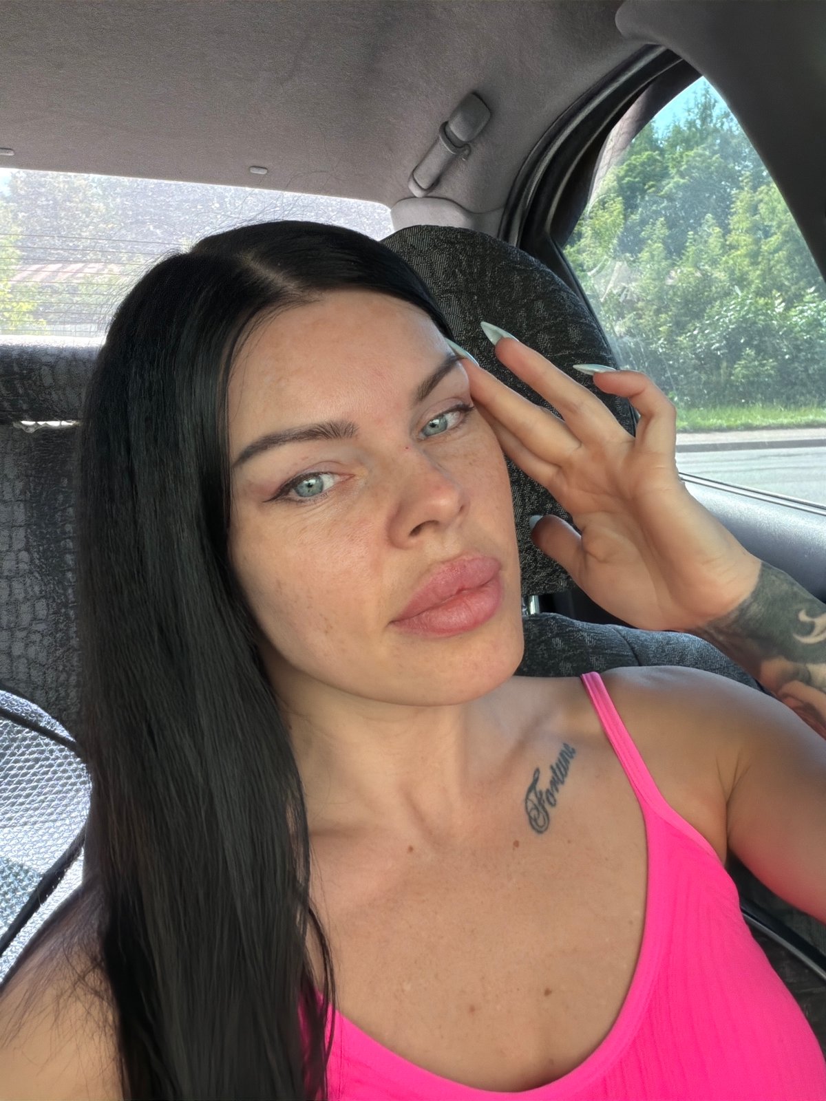 Candid in-car moments captured in Ufa, Russia