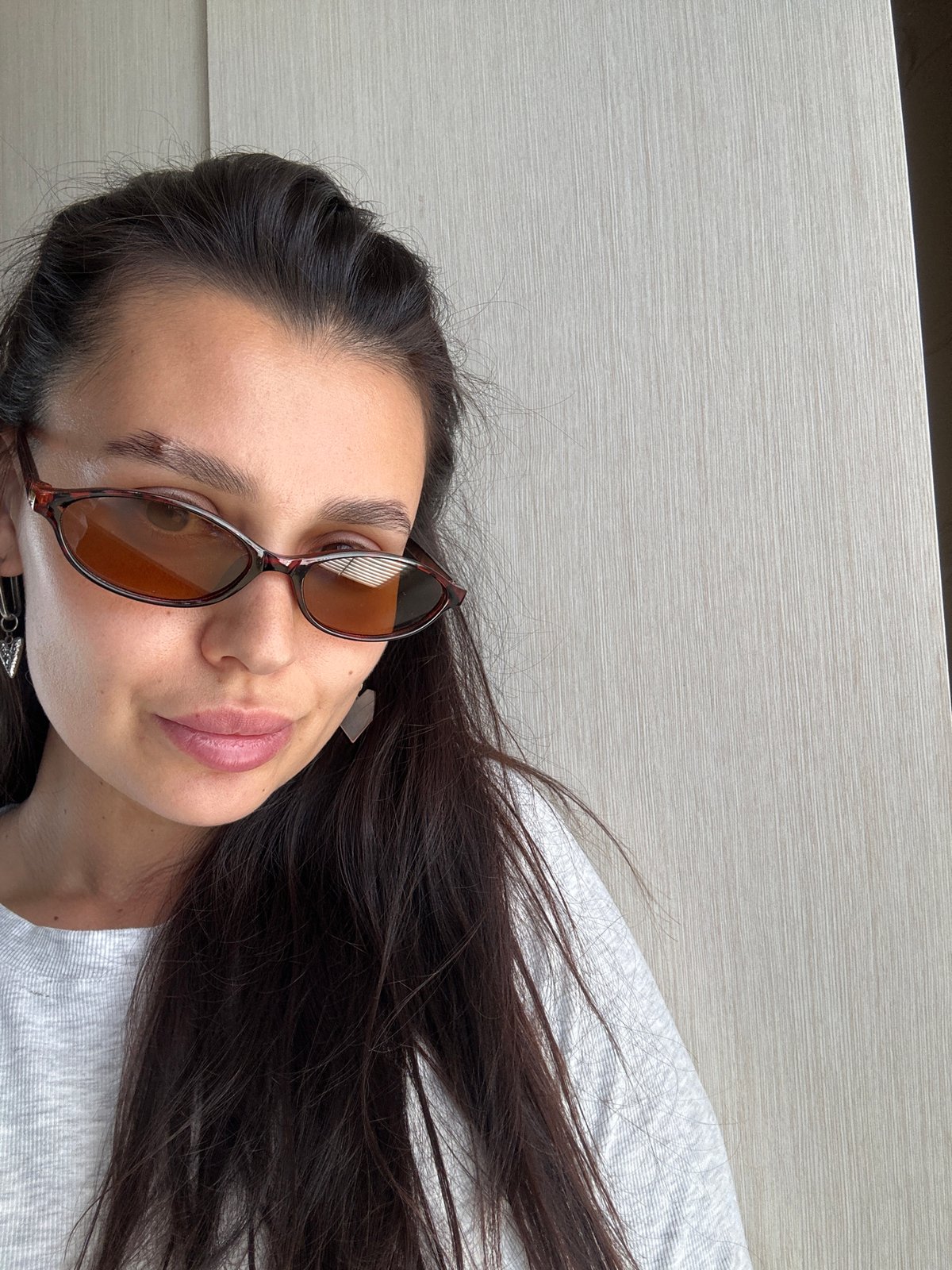 Lazy morning at home in Chaikovsky, selfies and hot chocolate