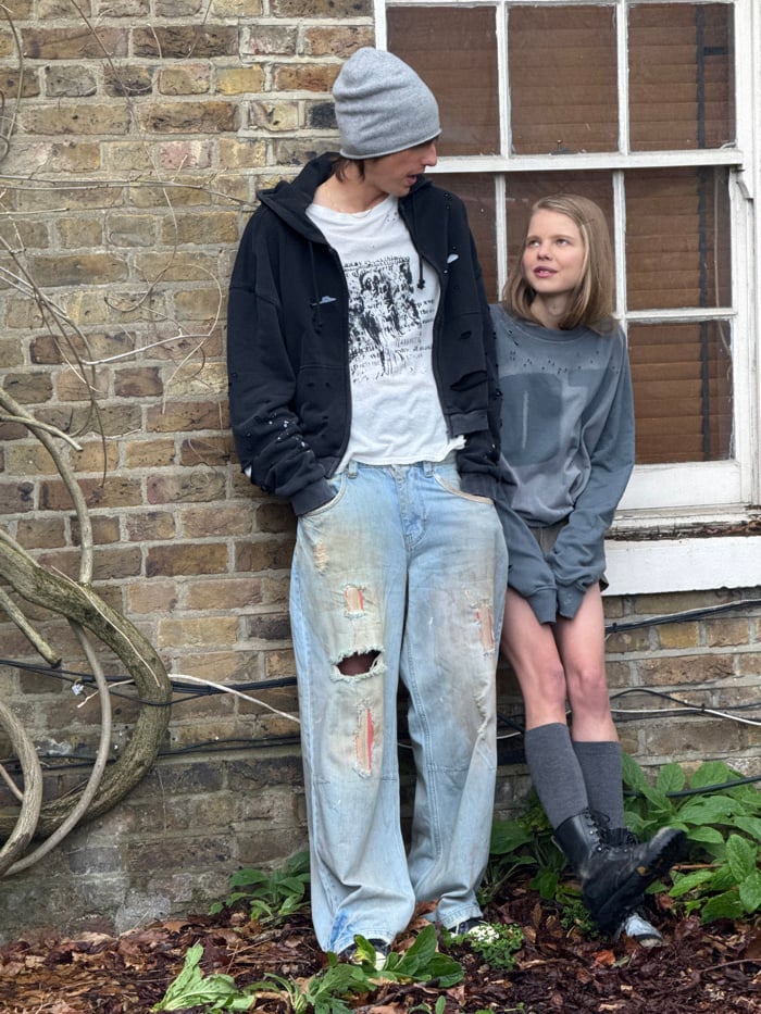 Film production activity documented in residential London neighborhood