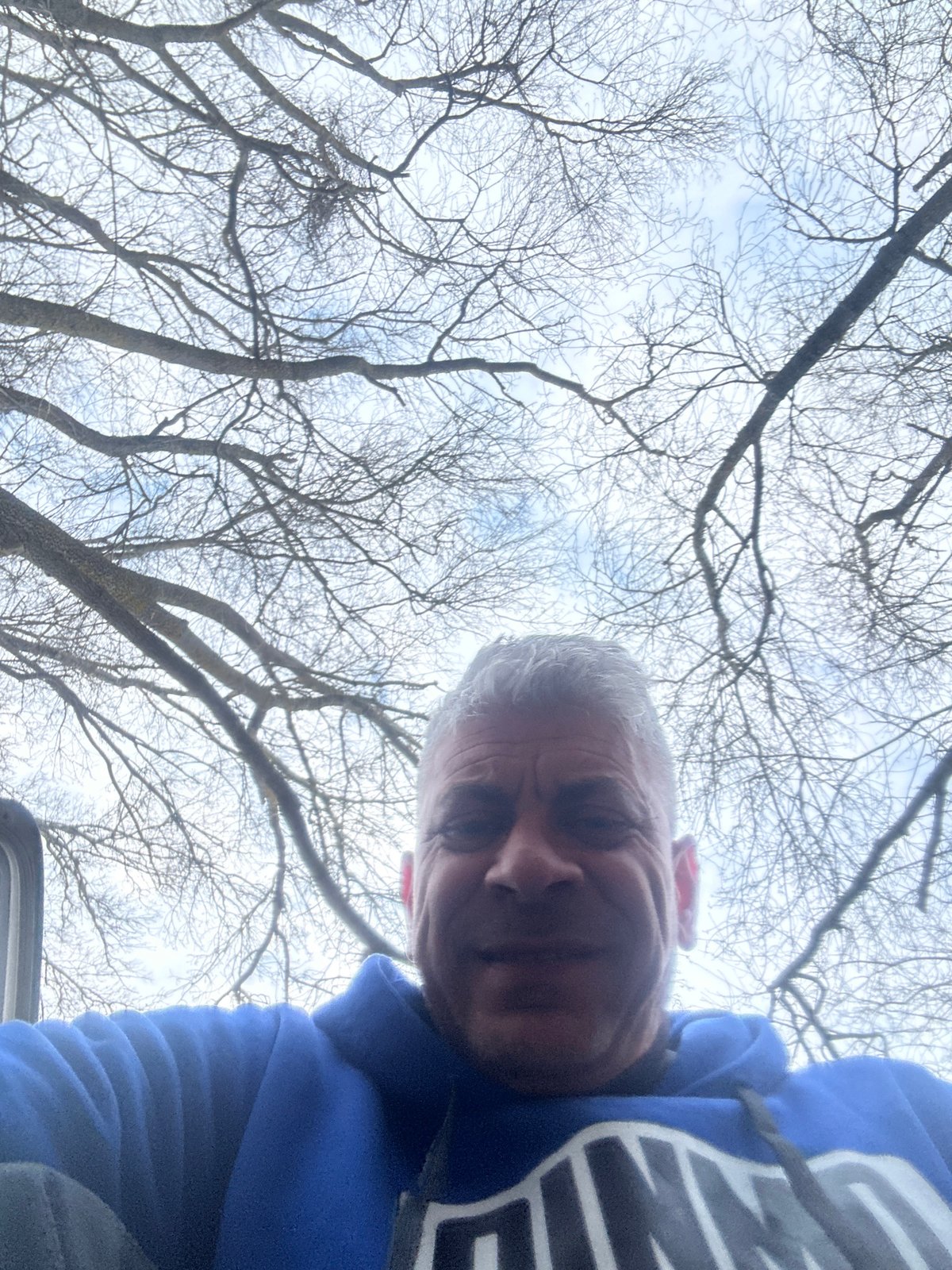 Man in blue hoodie photographed twice in Kiten Bulgaria